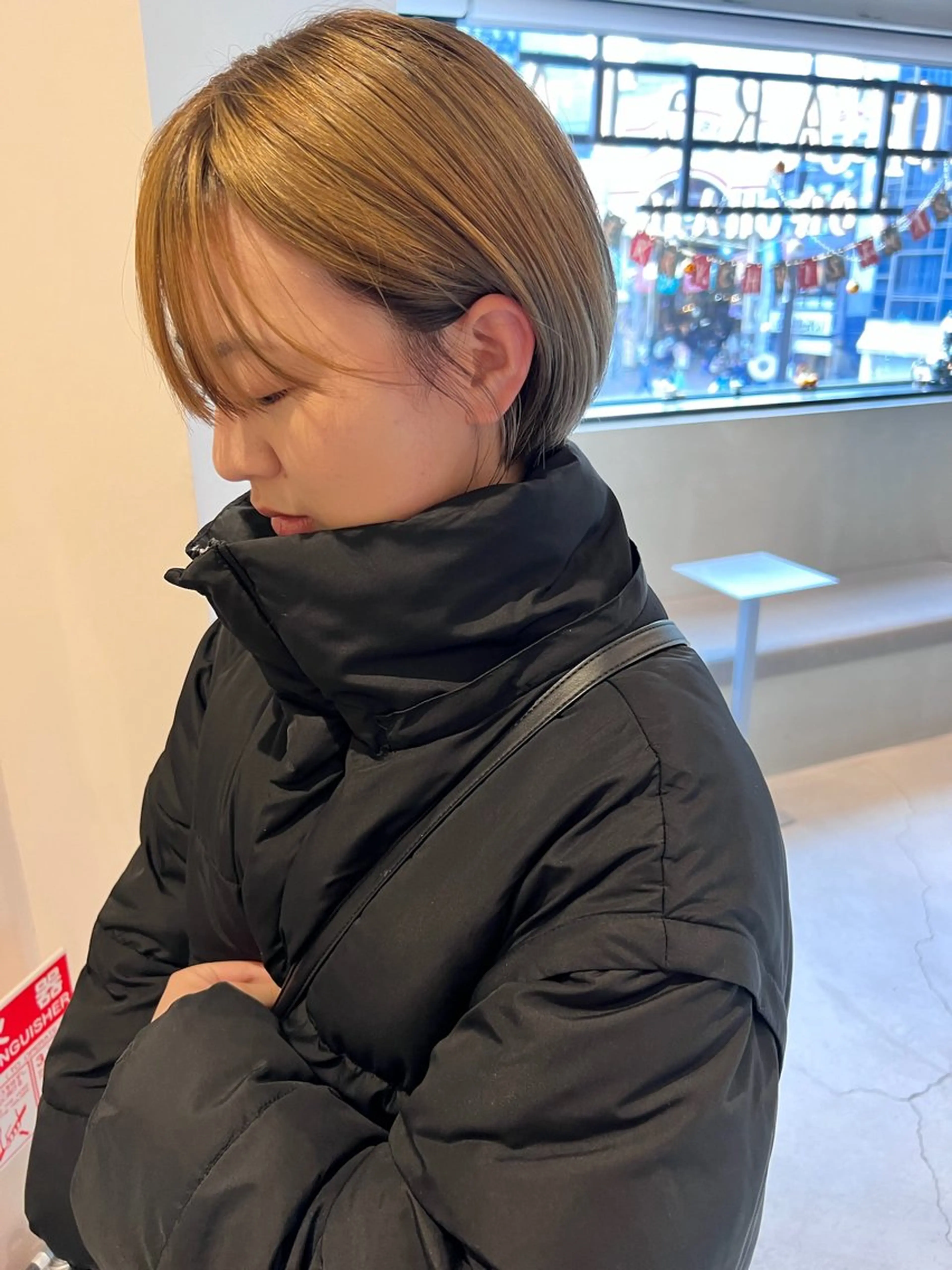 ショート カラー ヘアカラー トリートメント 🌐👽フクイ キララ🌎💎のヘアスタイル
