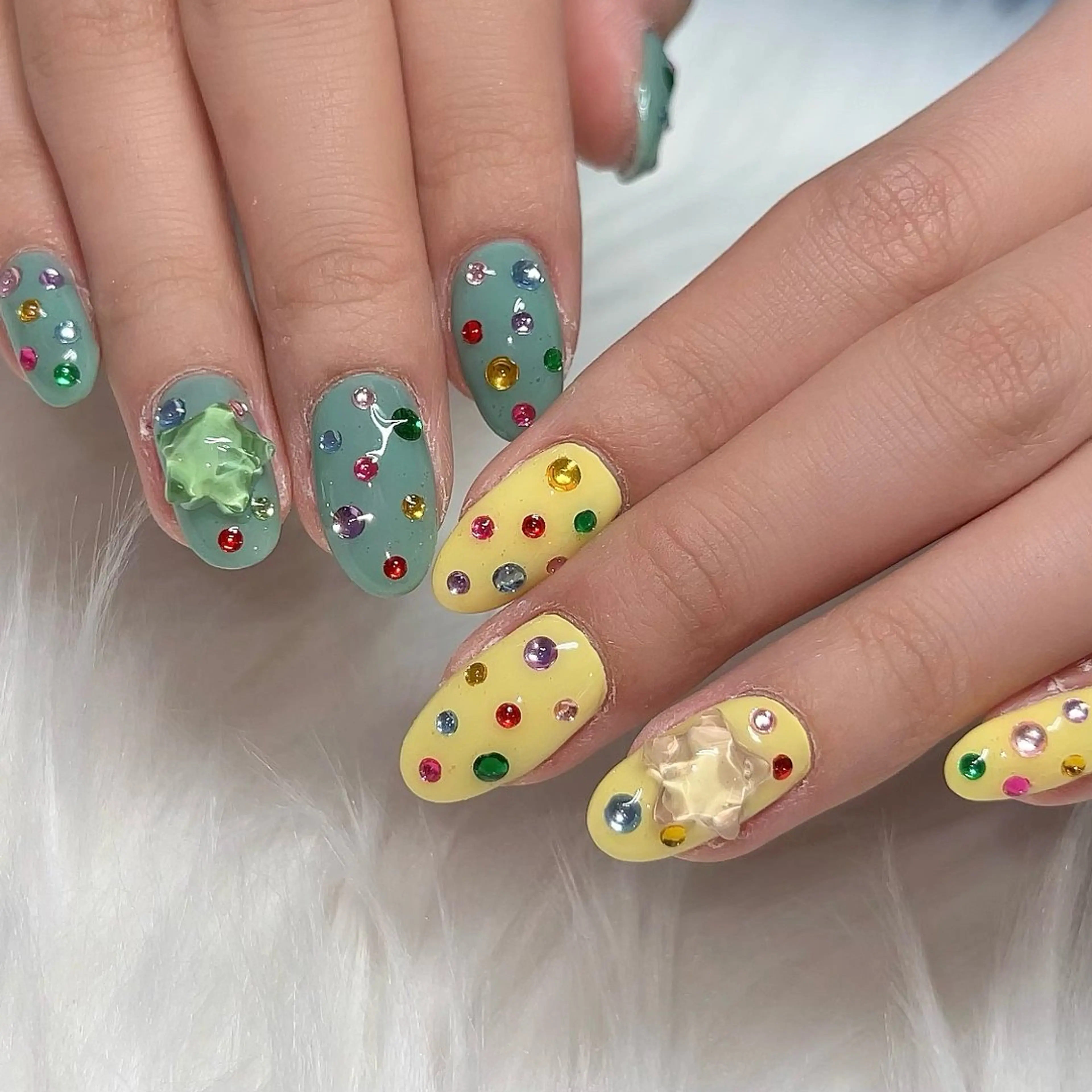 ネイル ハンドネイル 【Yappy🌈】 💖P-tanaのネイルデザイン