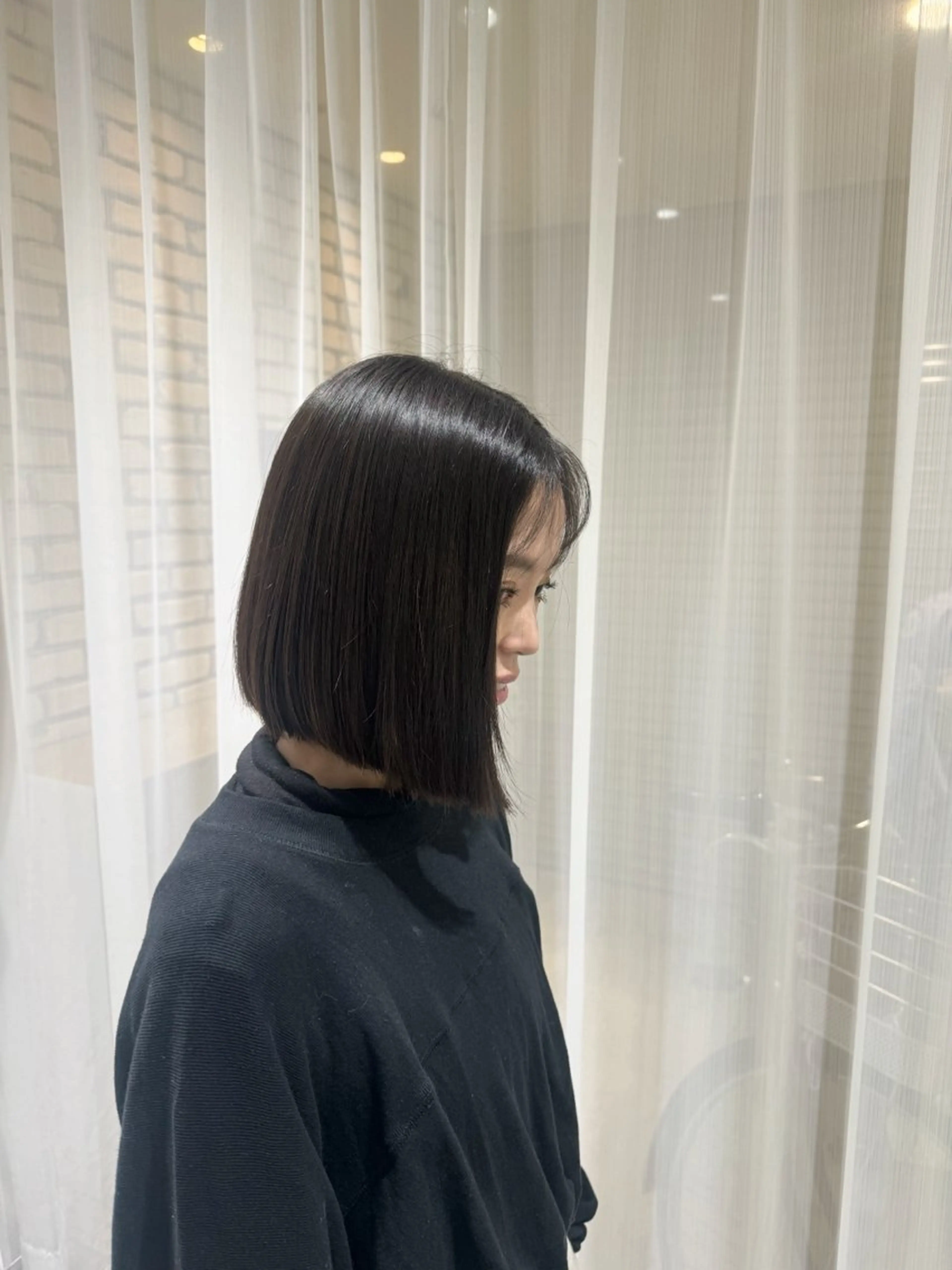 ショート ボブ 遊佐 みくりのヘアスタイル