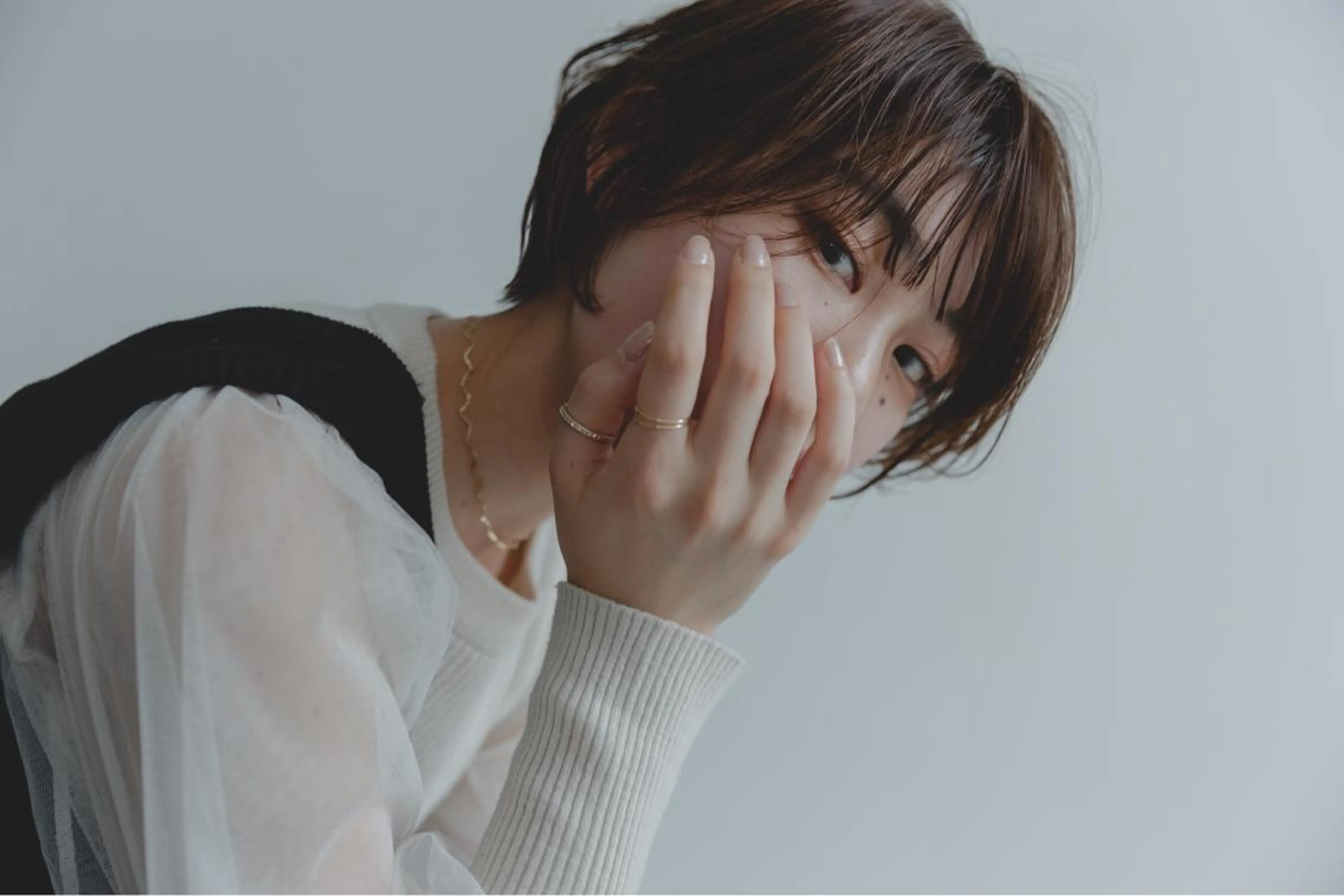 ショート カラー ツジガキ ユウスケのヘアスタイル