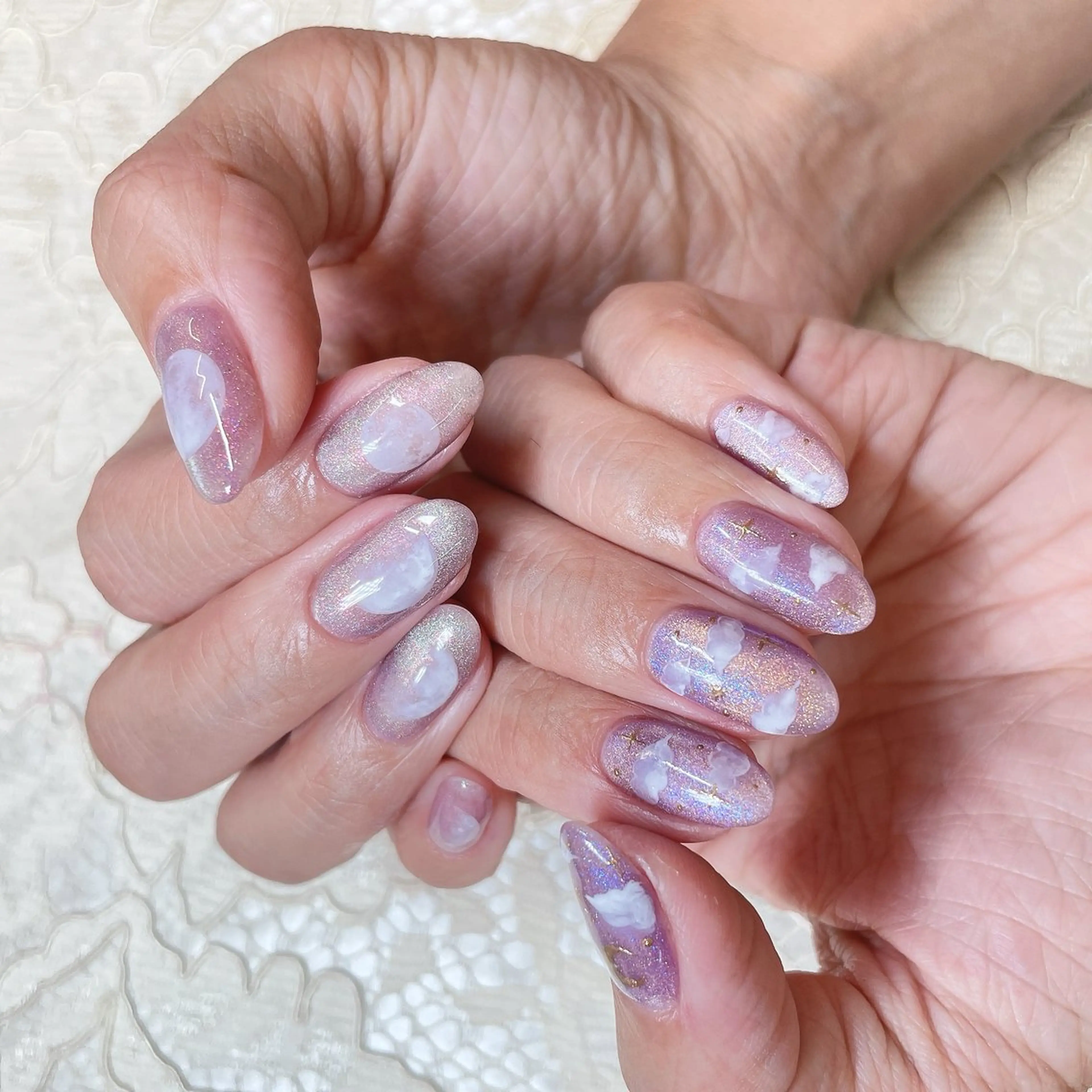 ネイル Aube Nail 佐藤のネイルデザイン