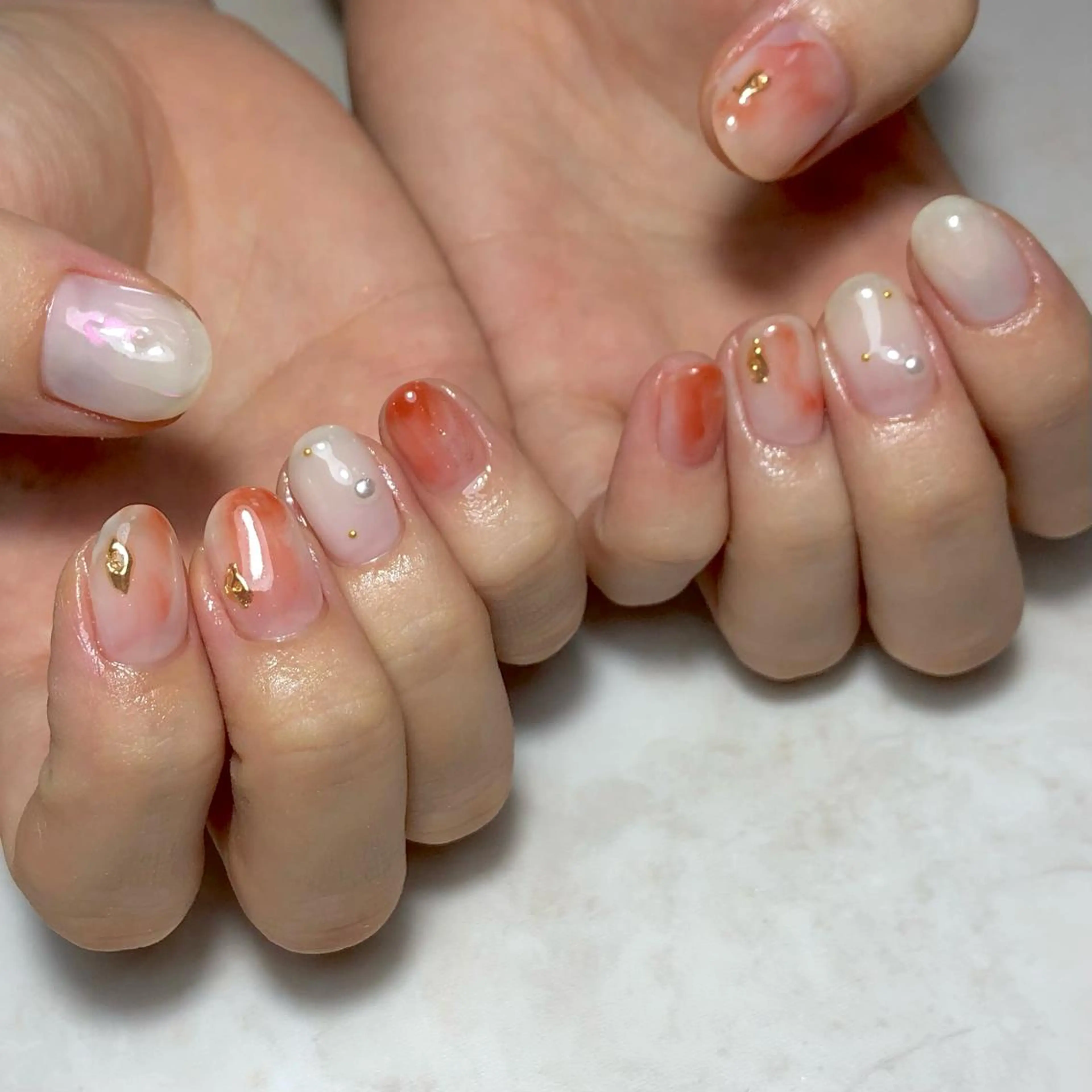 ネイル ハンドネイル Lee.nail ハルカのマツエク・マツパデザイン