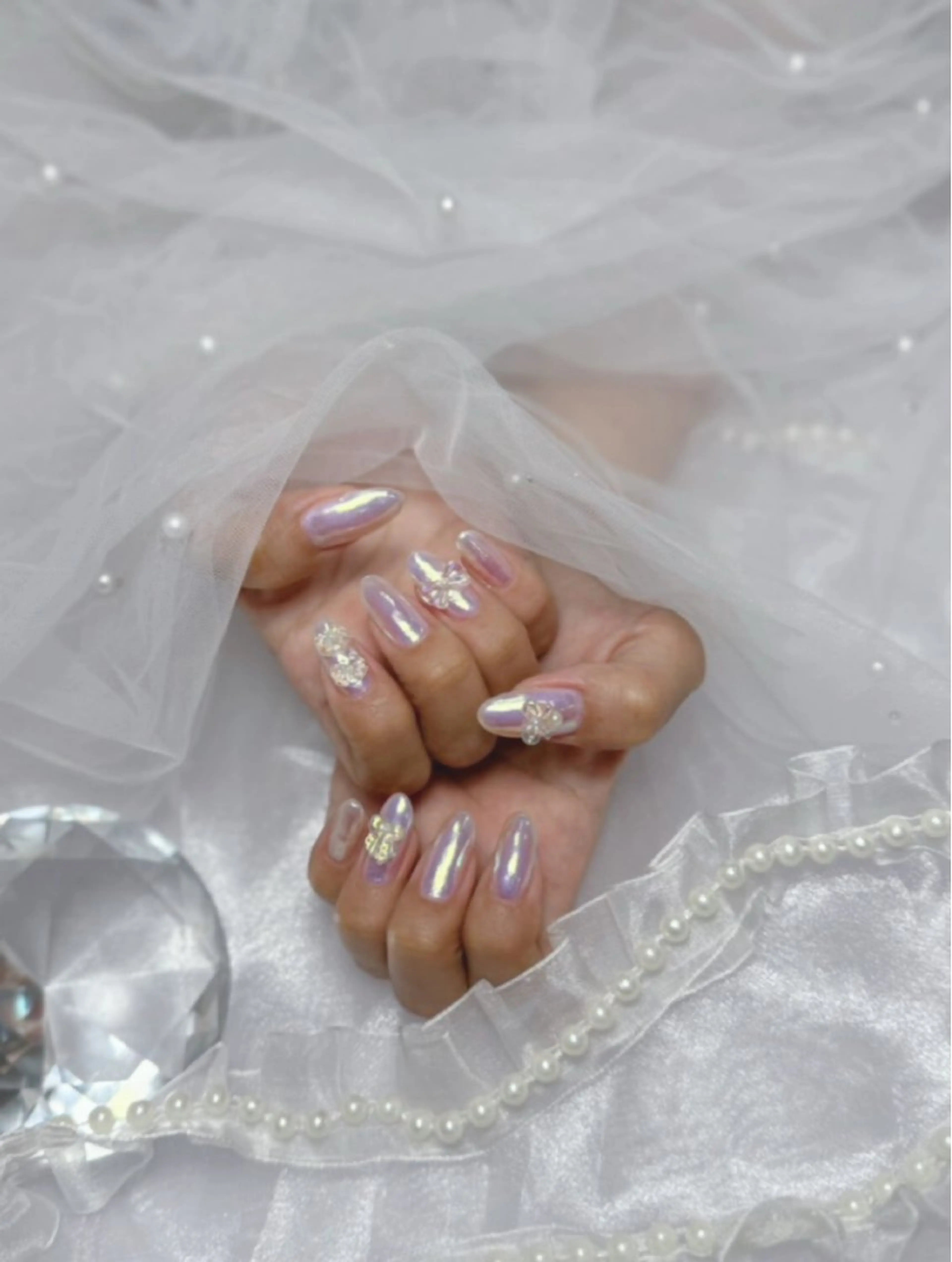 オフ無料💖  ミラーネイル✨️の写真