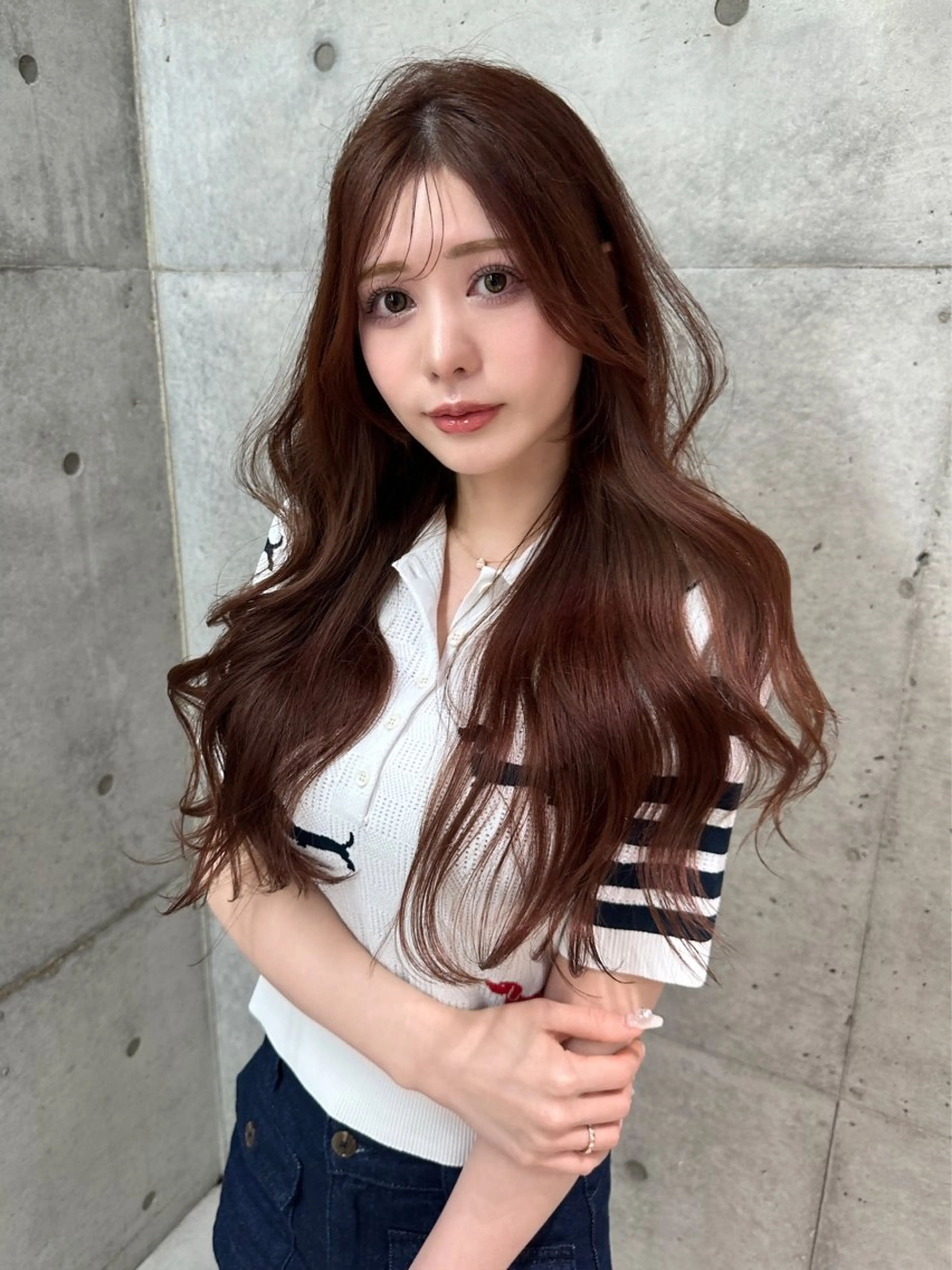 ロング トリートメント 《髪質改善✖️ハイト ーン🧸》小嶋拓也のヘアスタイル