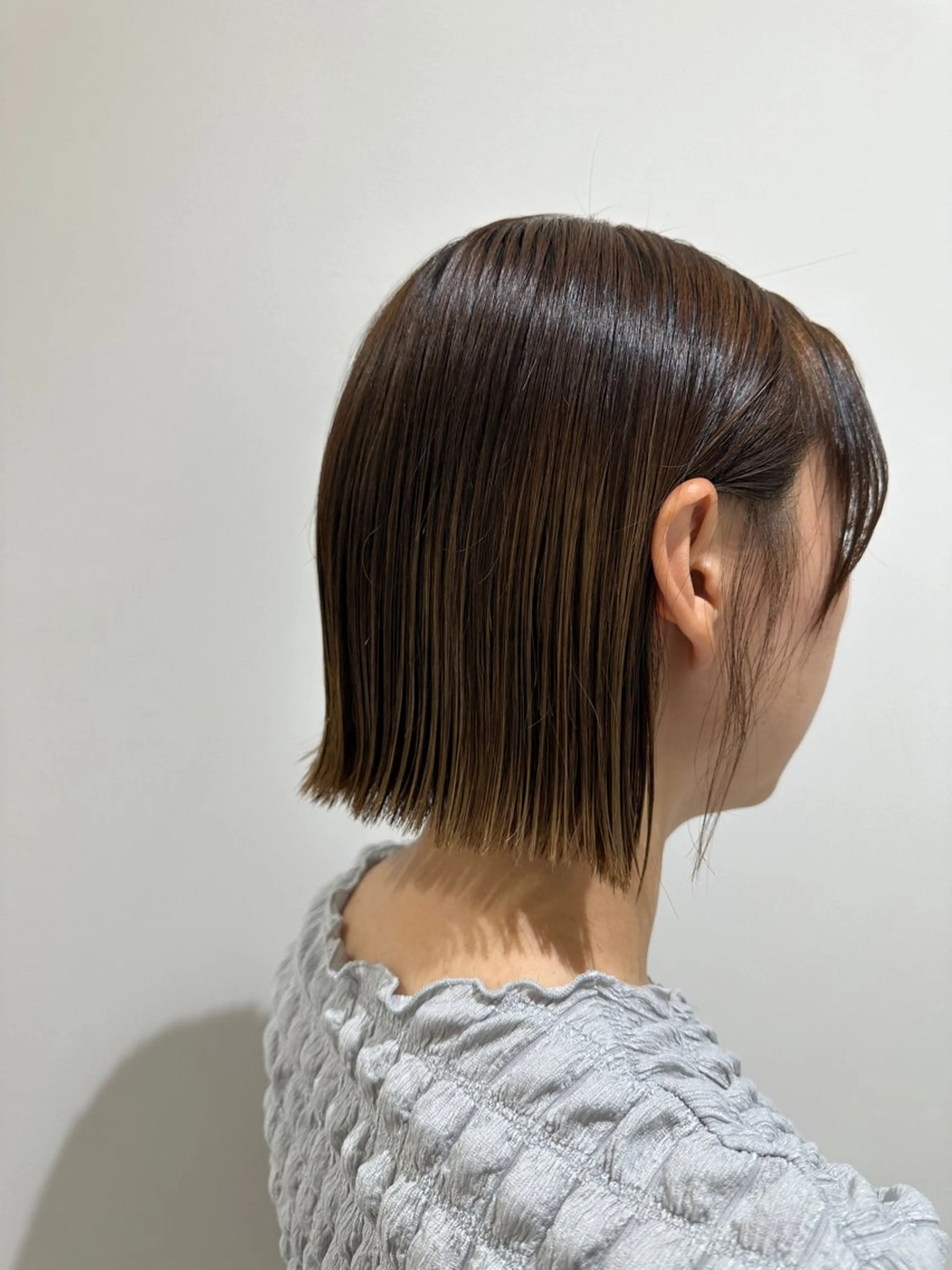 ショート ボブ カット ヘアカラー こうた/髪質改善 ストレート/ヘアケアのヘアスタイル