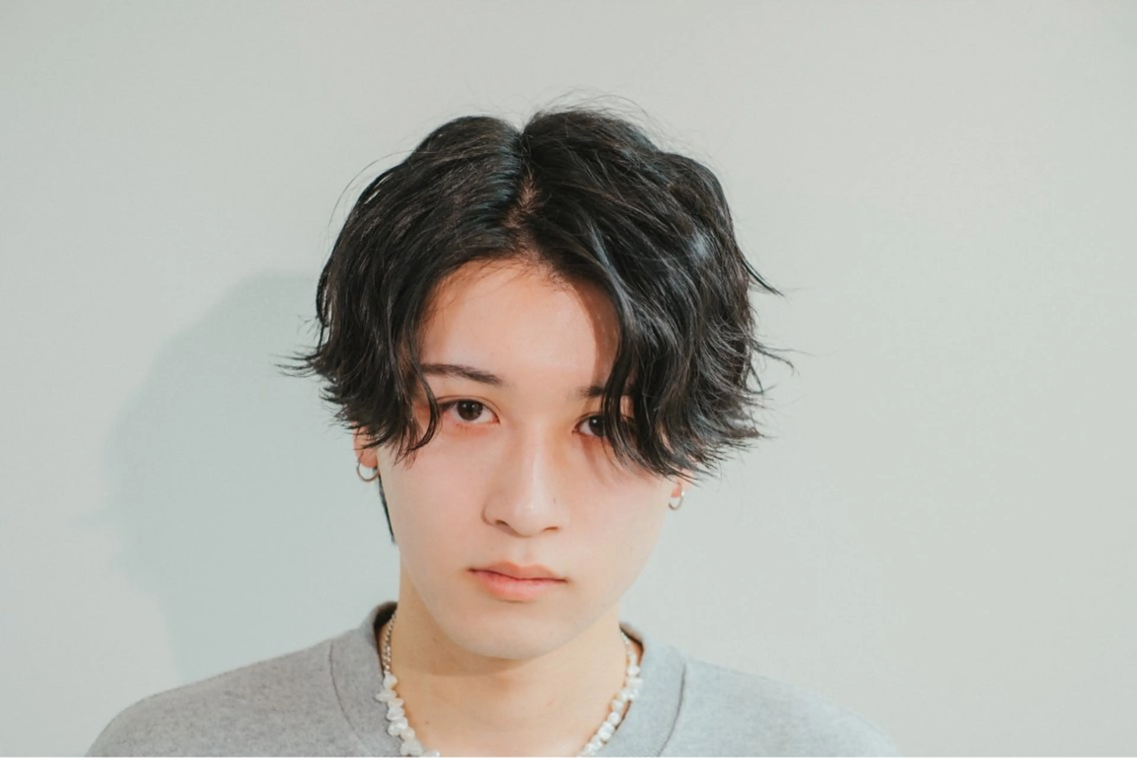 ショート パーマ メンズ カット パーマ メンズ特化美容師小島 慧太のヘアスタイル