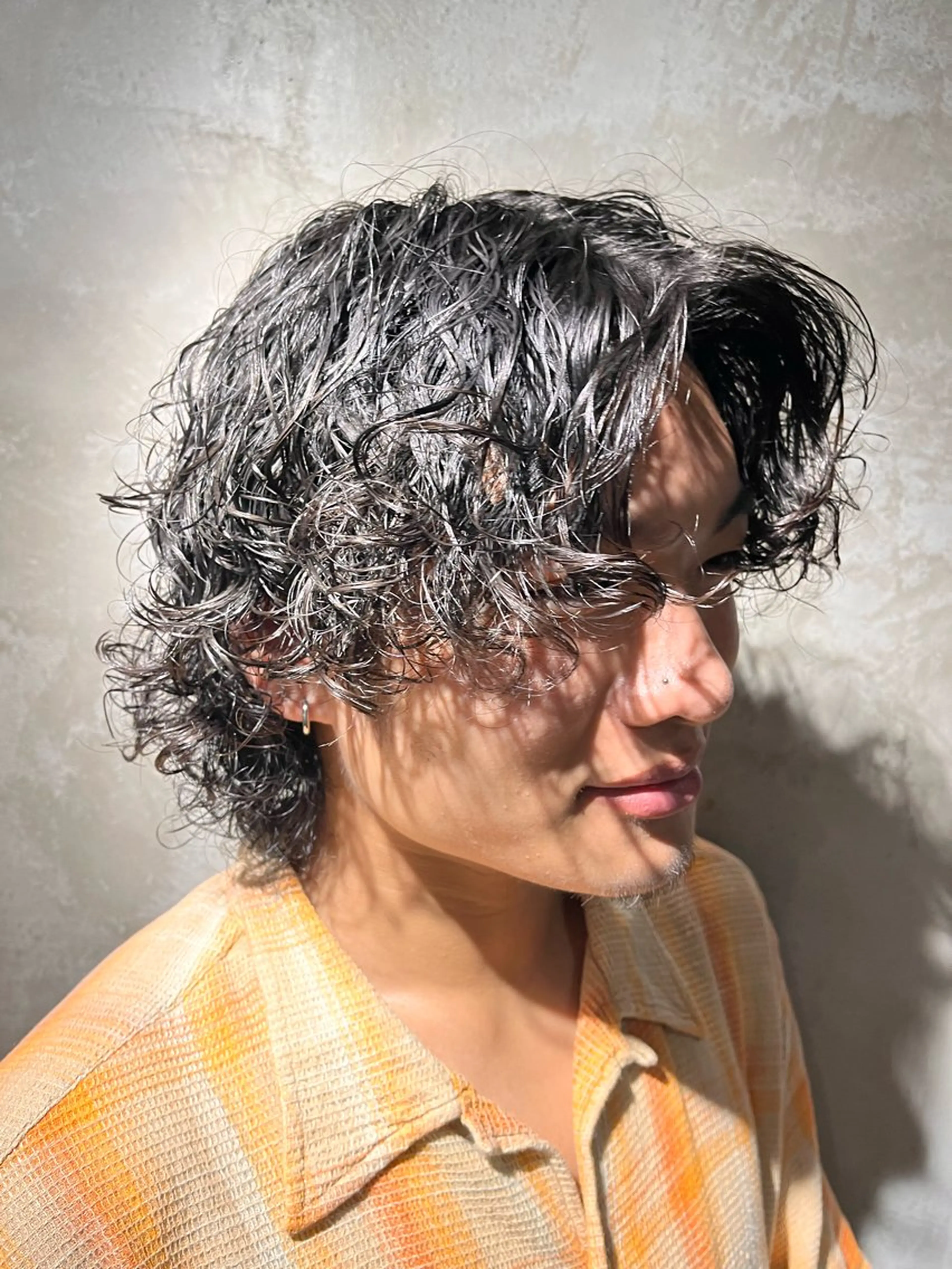 ミディアム カット パーマ STUGS barber shop所属・🔥メンズ特化🔥 平田　能基のヘアスタイル