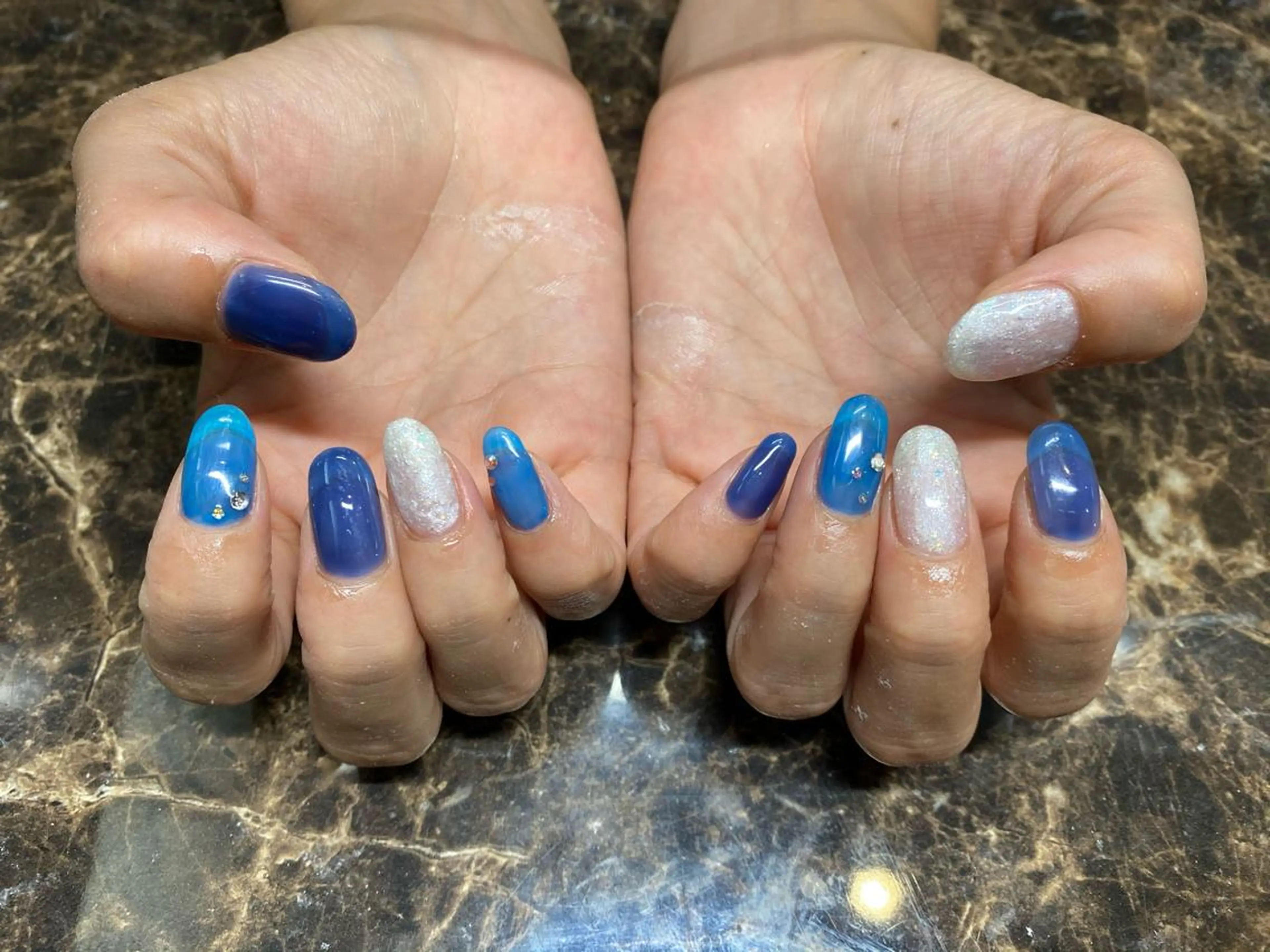 ネイル ハンドネイル IROHA Nail 矢掛萌子のネイルデザイン