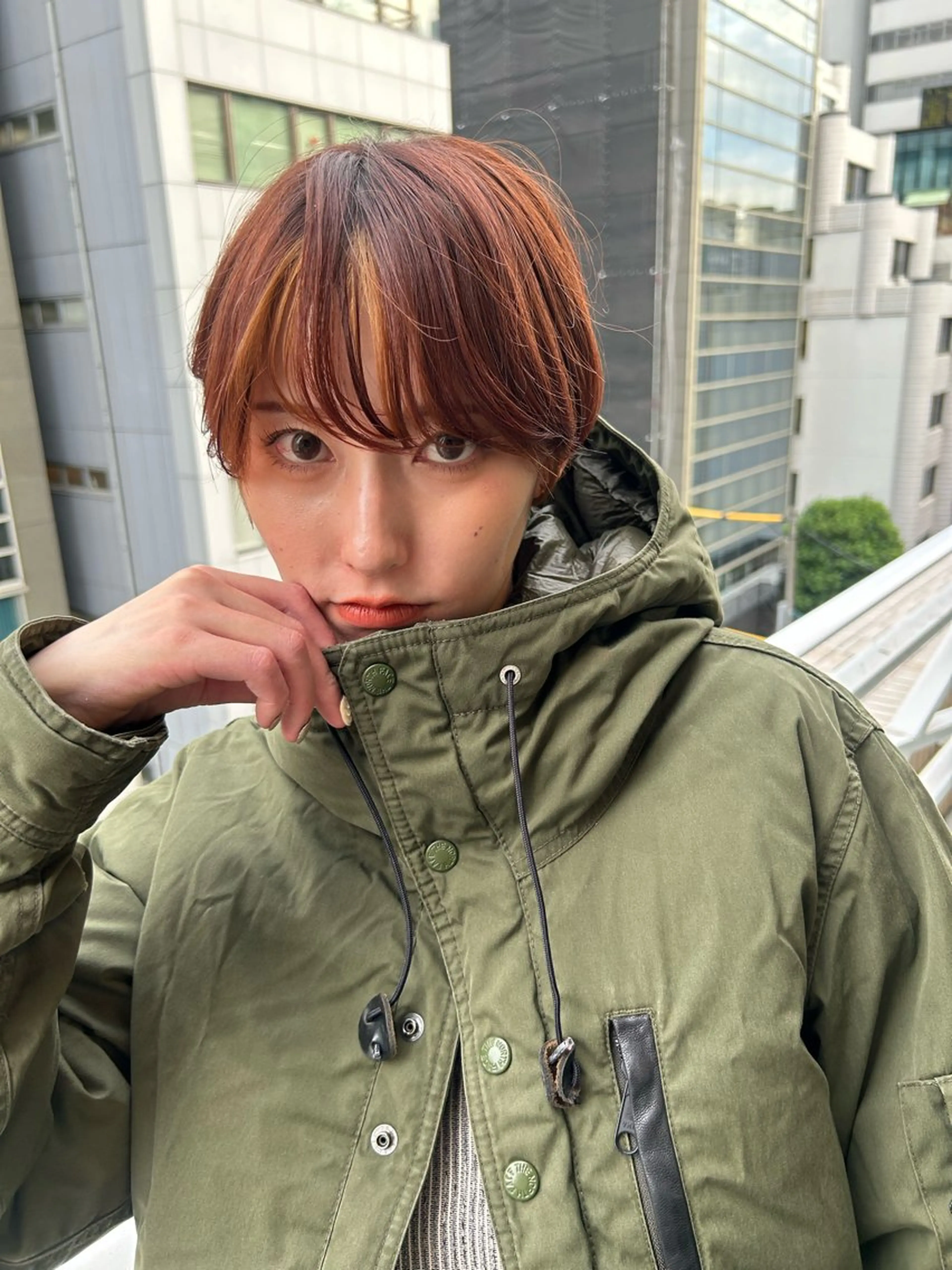 ショート カラー カット ヘアカラー トリートメント ショート/ボブ専門 宮脇美奈/南船場のヘアスタイル