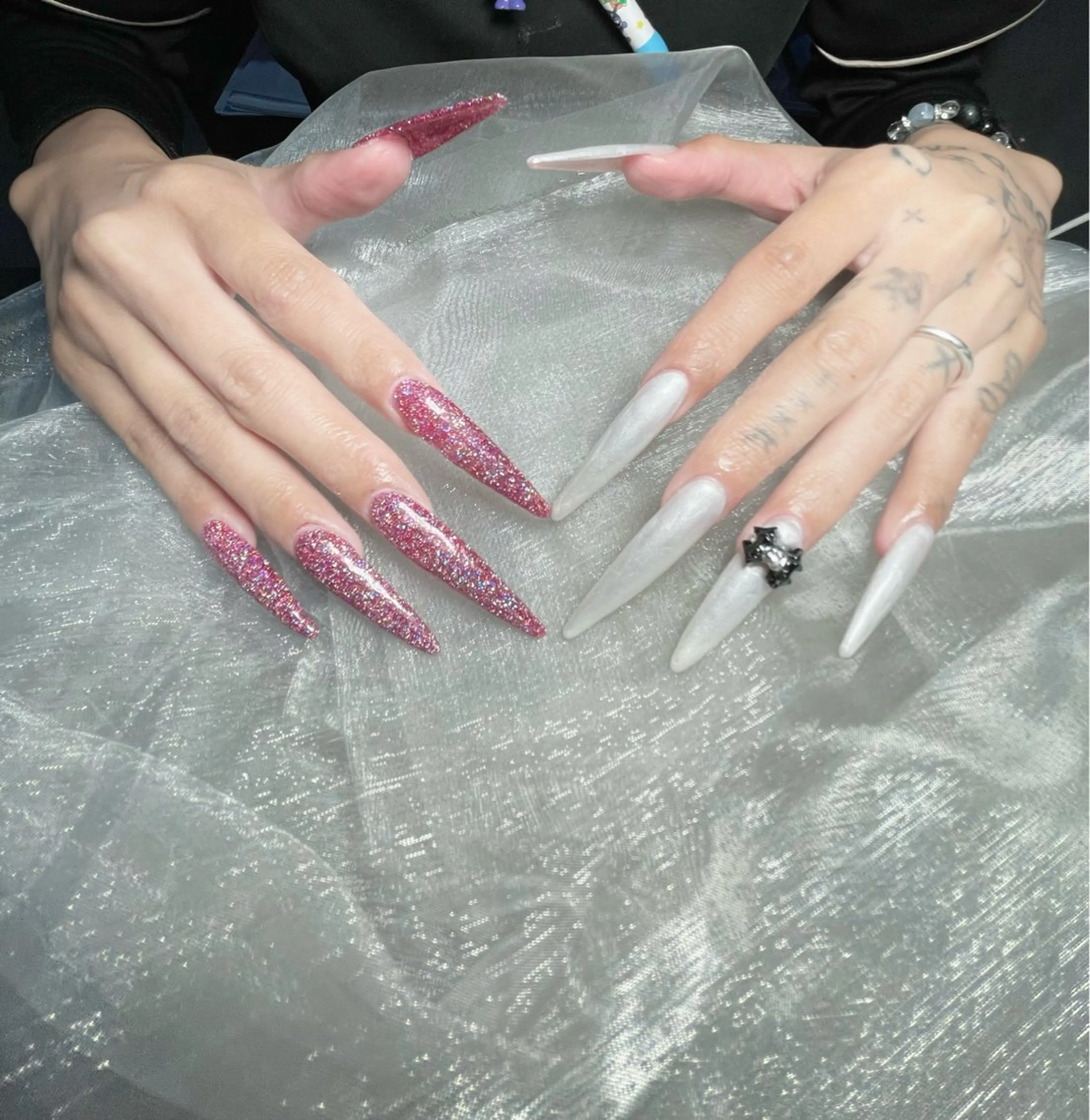 🌀ジェルチップ＋ワンカラー🌀オフあり練習モデルの写真