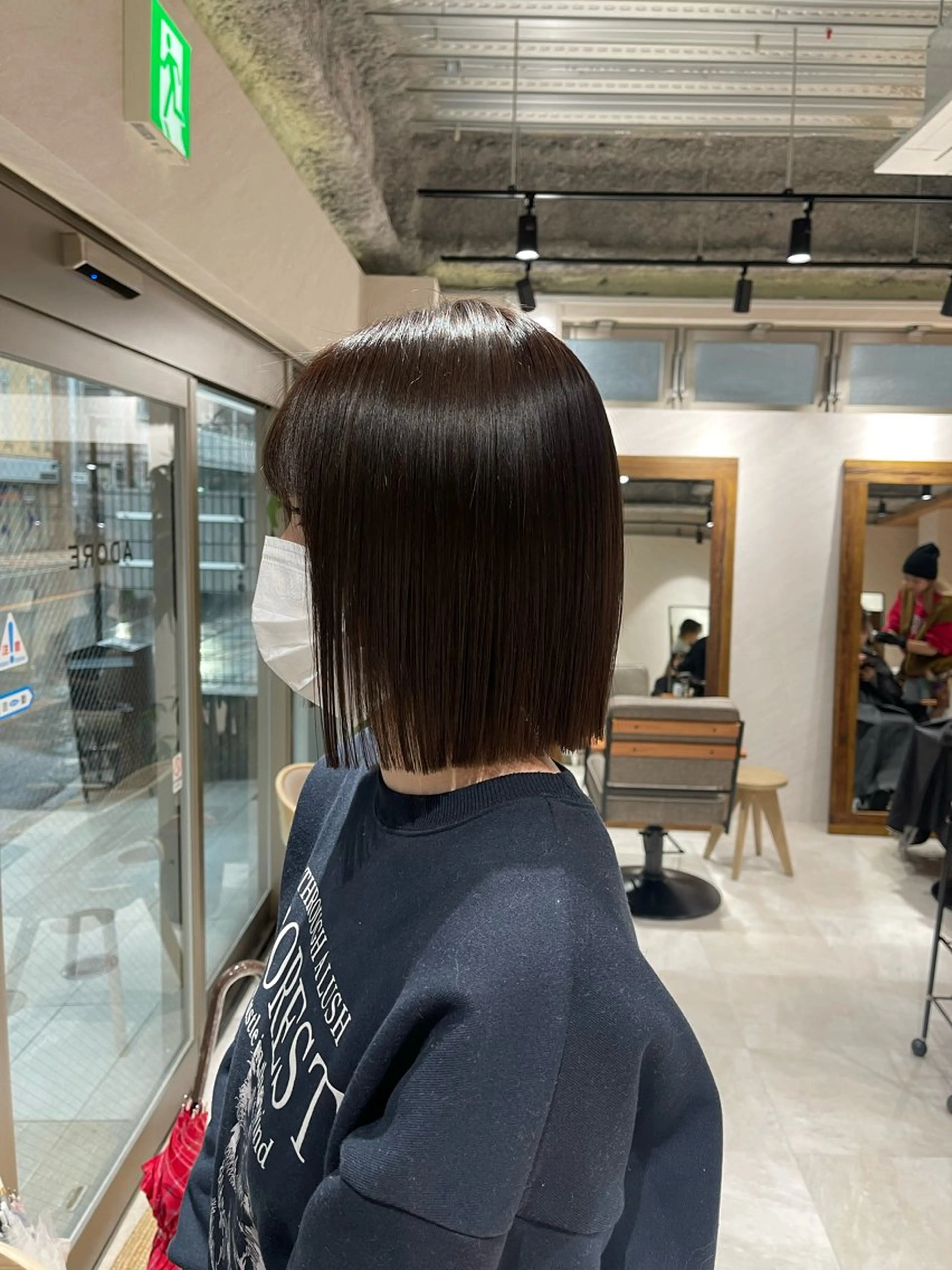 ミディアム カラー カット ヘアカラー トリートメント 🩵ボブ/レイヤー /髪質改善🩵のヘアスタイル