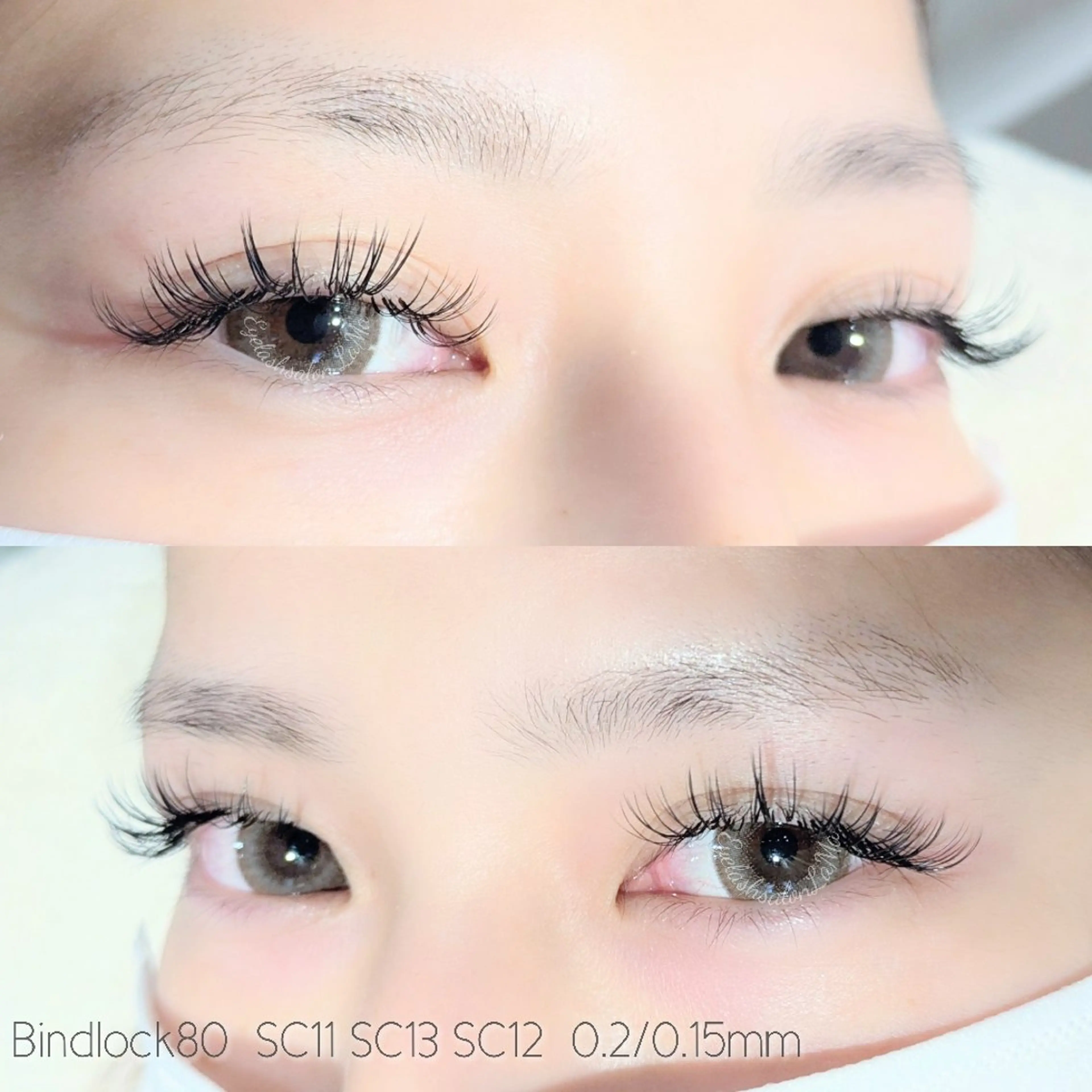 マツエク・マツパ バインドロック LaMa. Yのマツエク・マツパデザイン