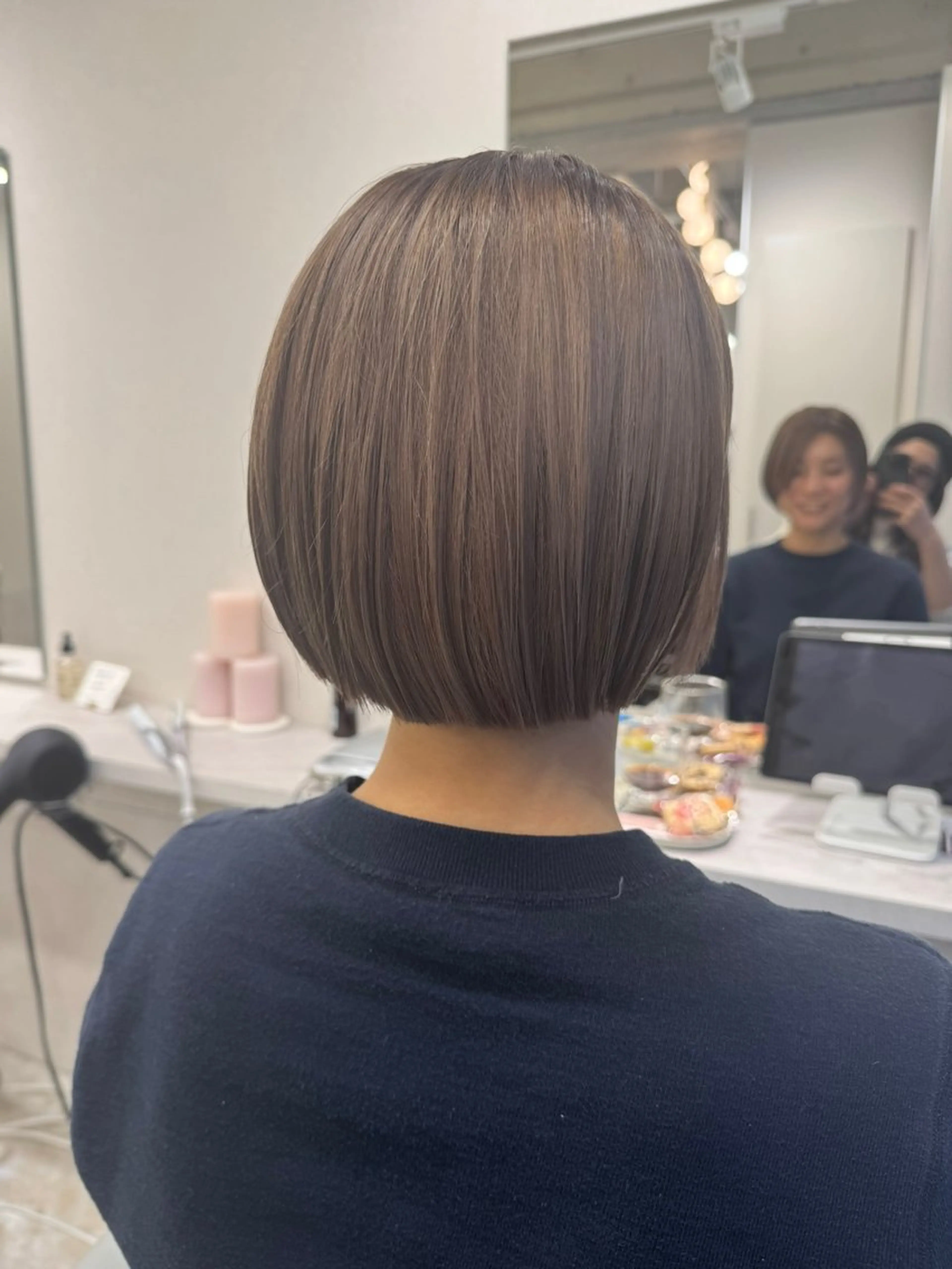 ショート ena 縮毛矯正×髪質改善のヘアスタイル