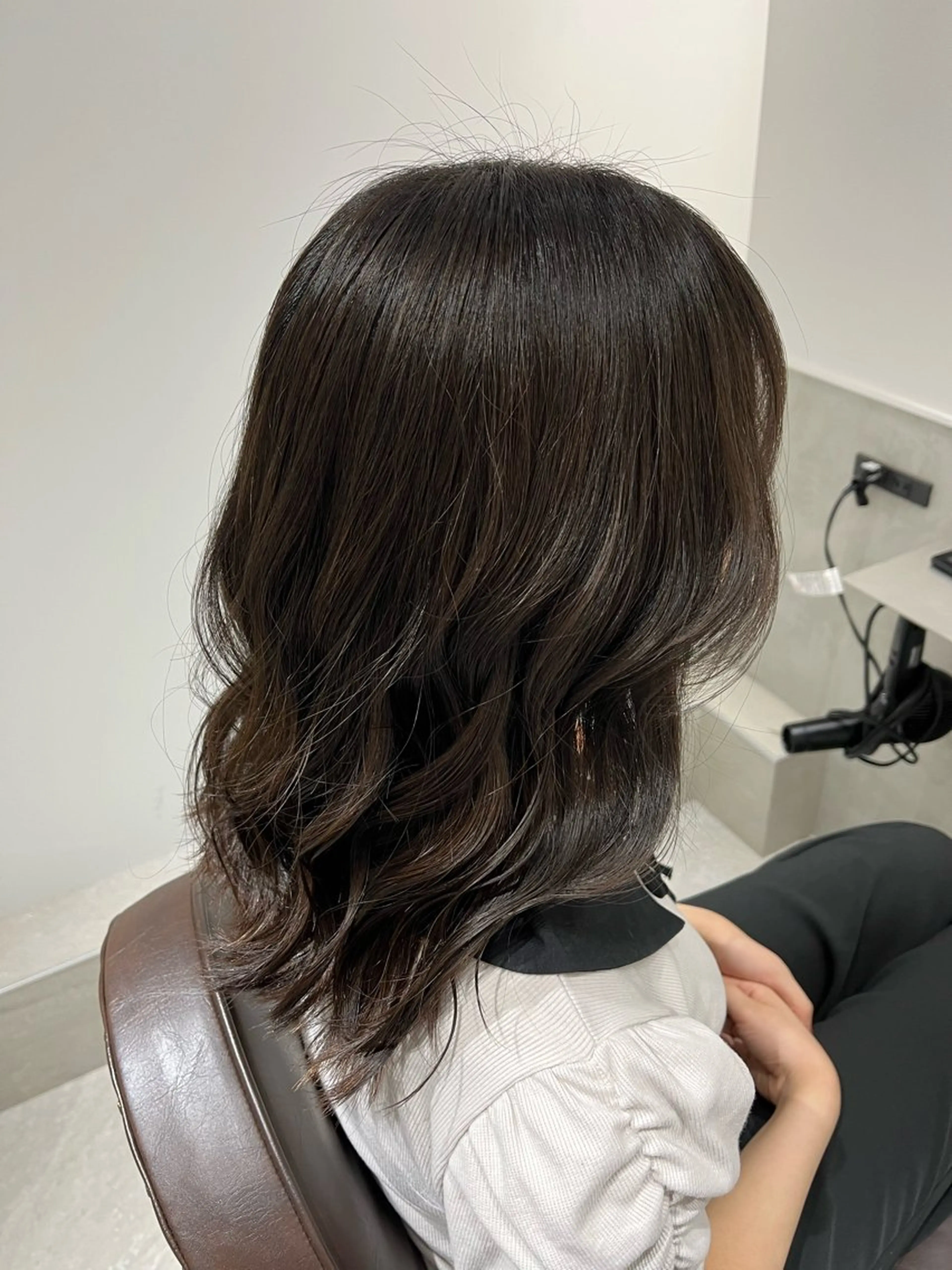 カラー ヘアカラー ヘッドスパ 韓国ヘア🤍 maiのヘアスタイル