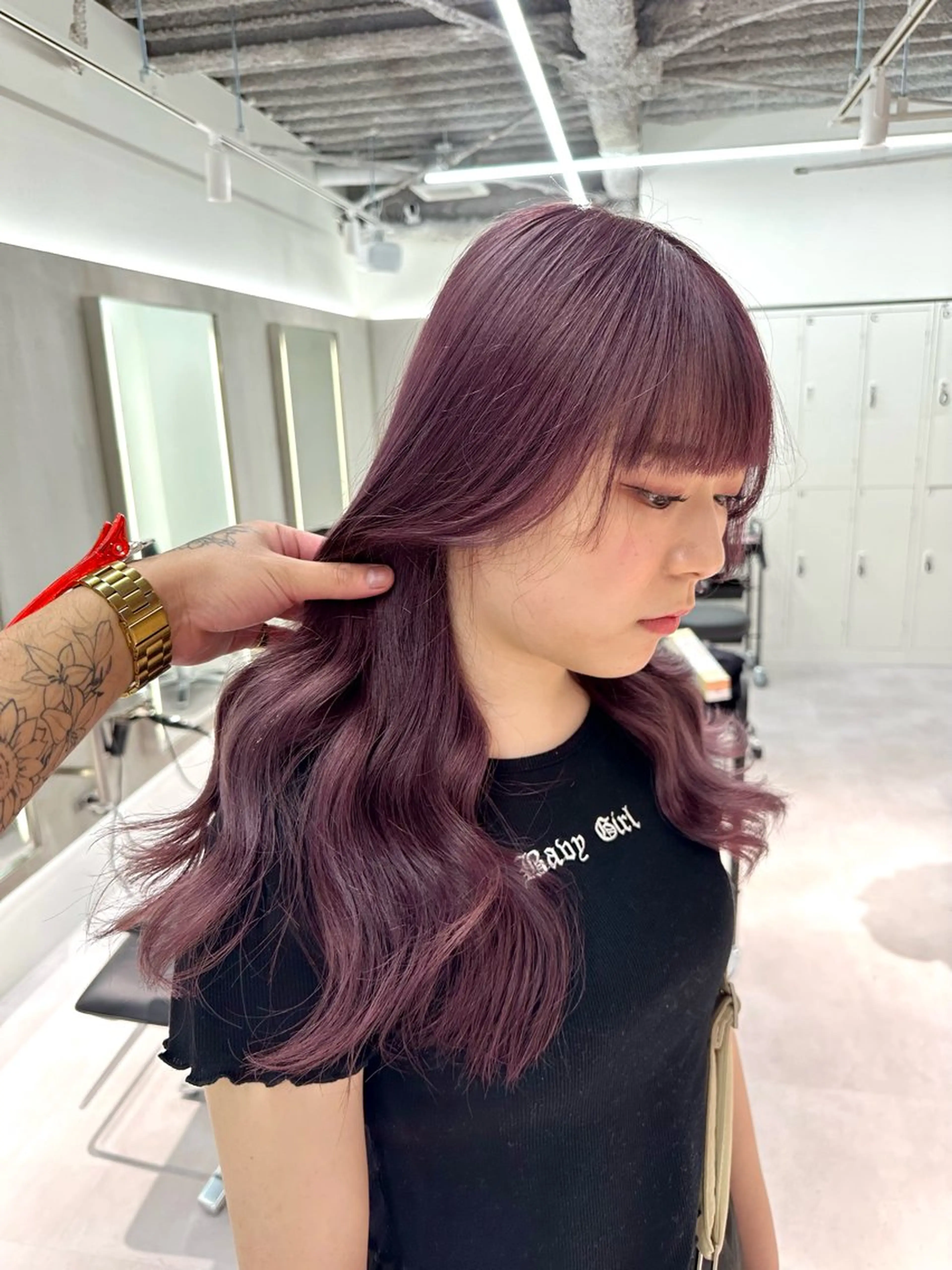 ロング カラー パーマ ヘアアレンジ メンズ キッズ 🌟代表 Yuito🌟のヘアスタイル