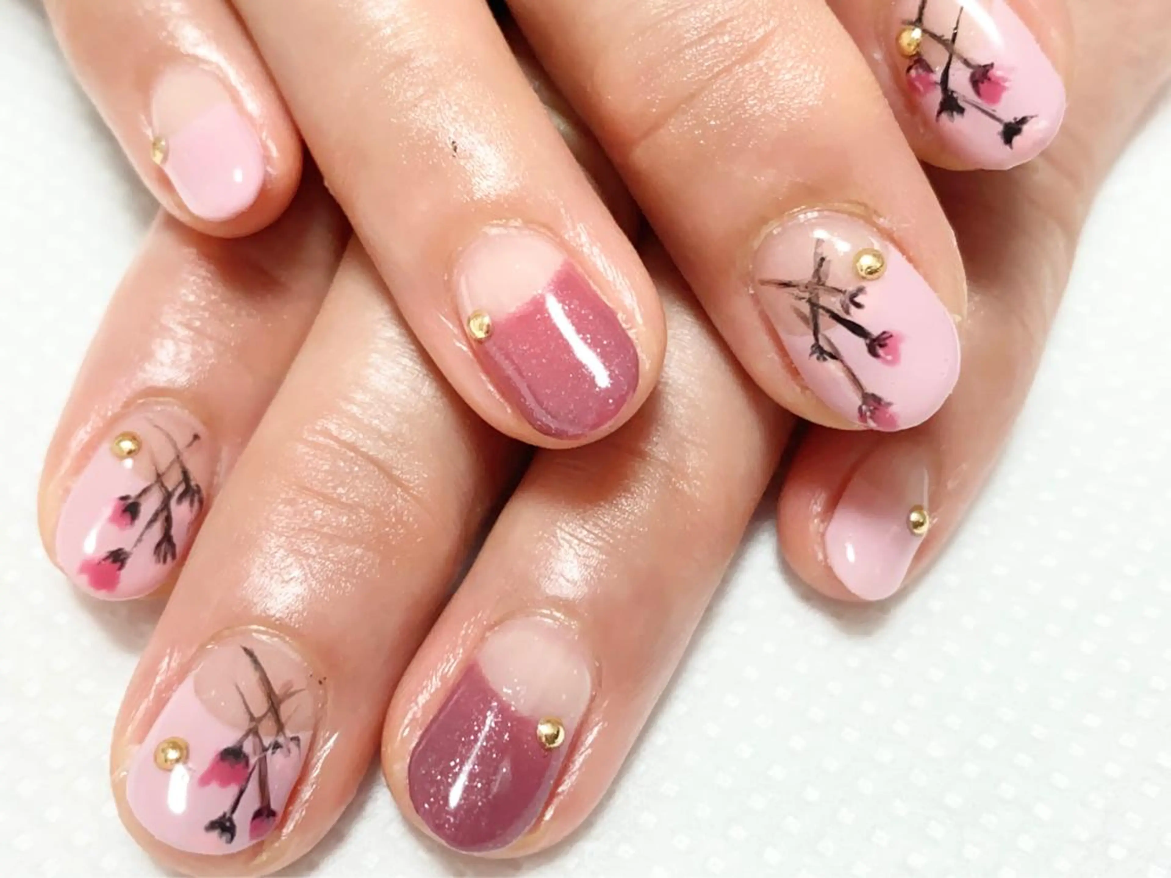 ネイル ハンドネイル リラネイル所属・福田 美代子のネイルデザイン