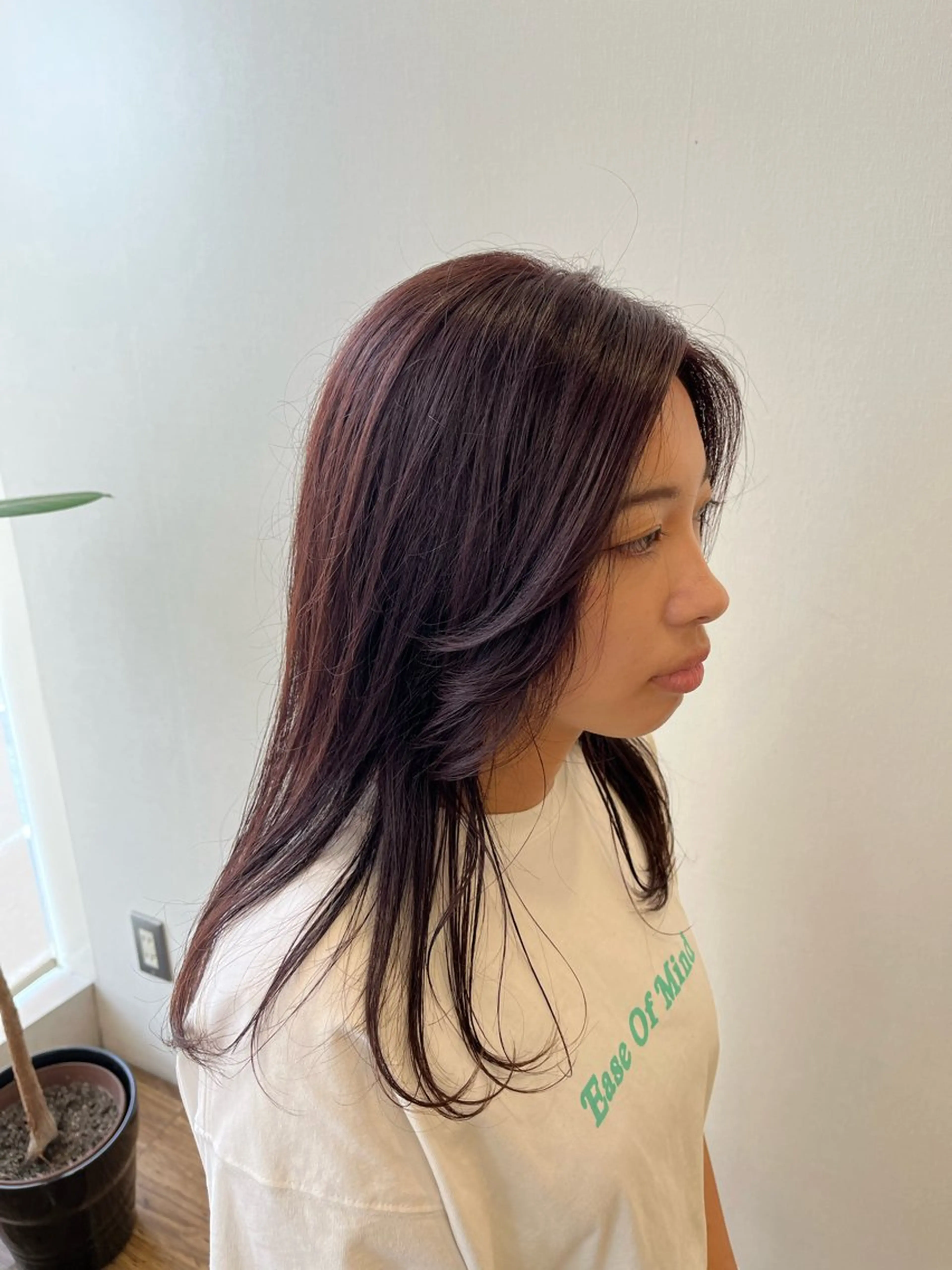 セミロング anon所属・田中 結月のヘアスタイル