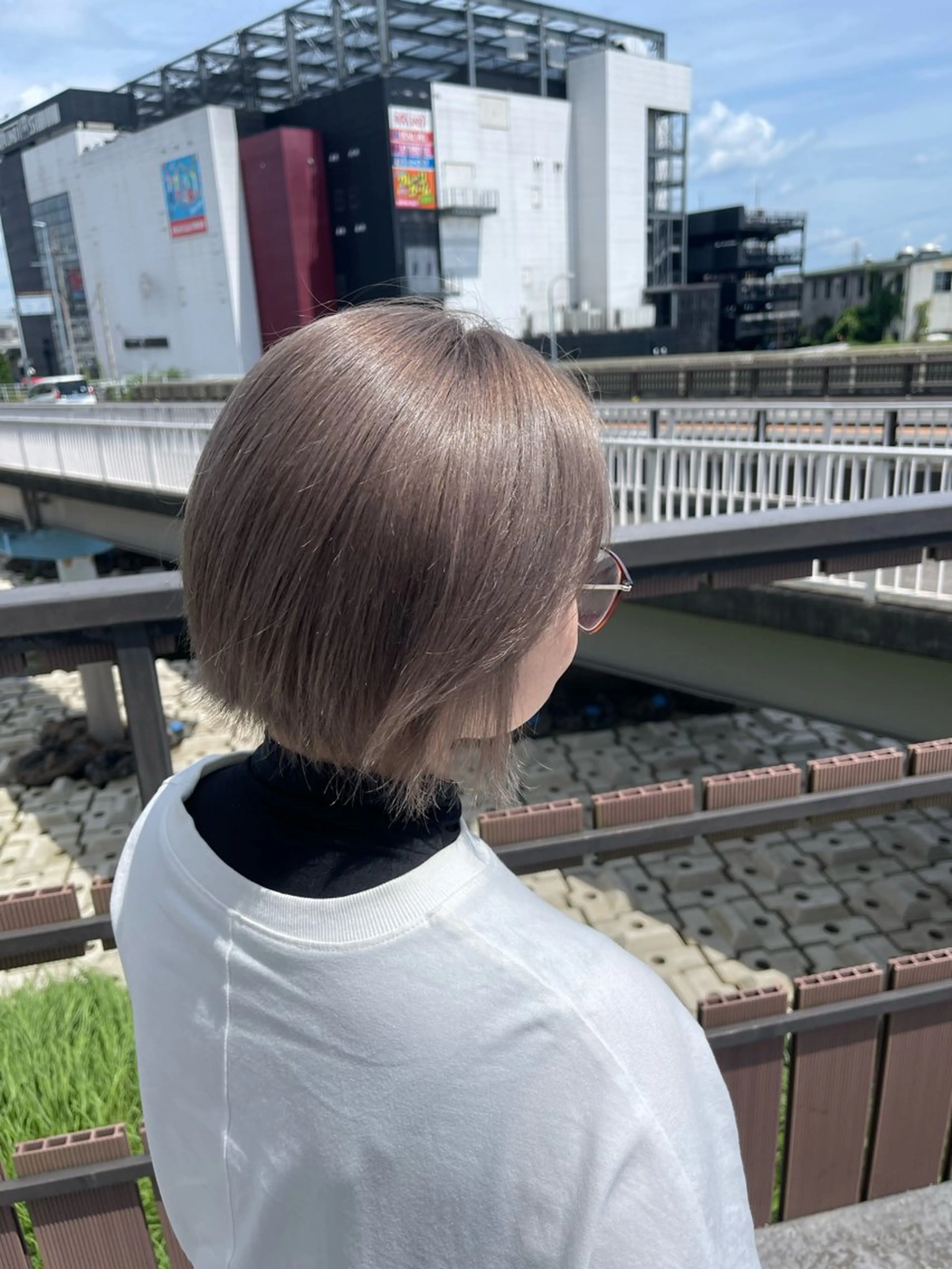 ショート カラー ヘアカラー Felice Erikaのヘアスタイル