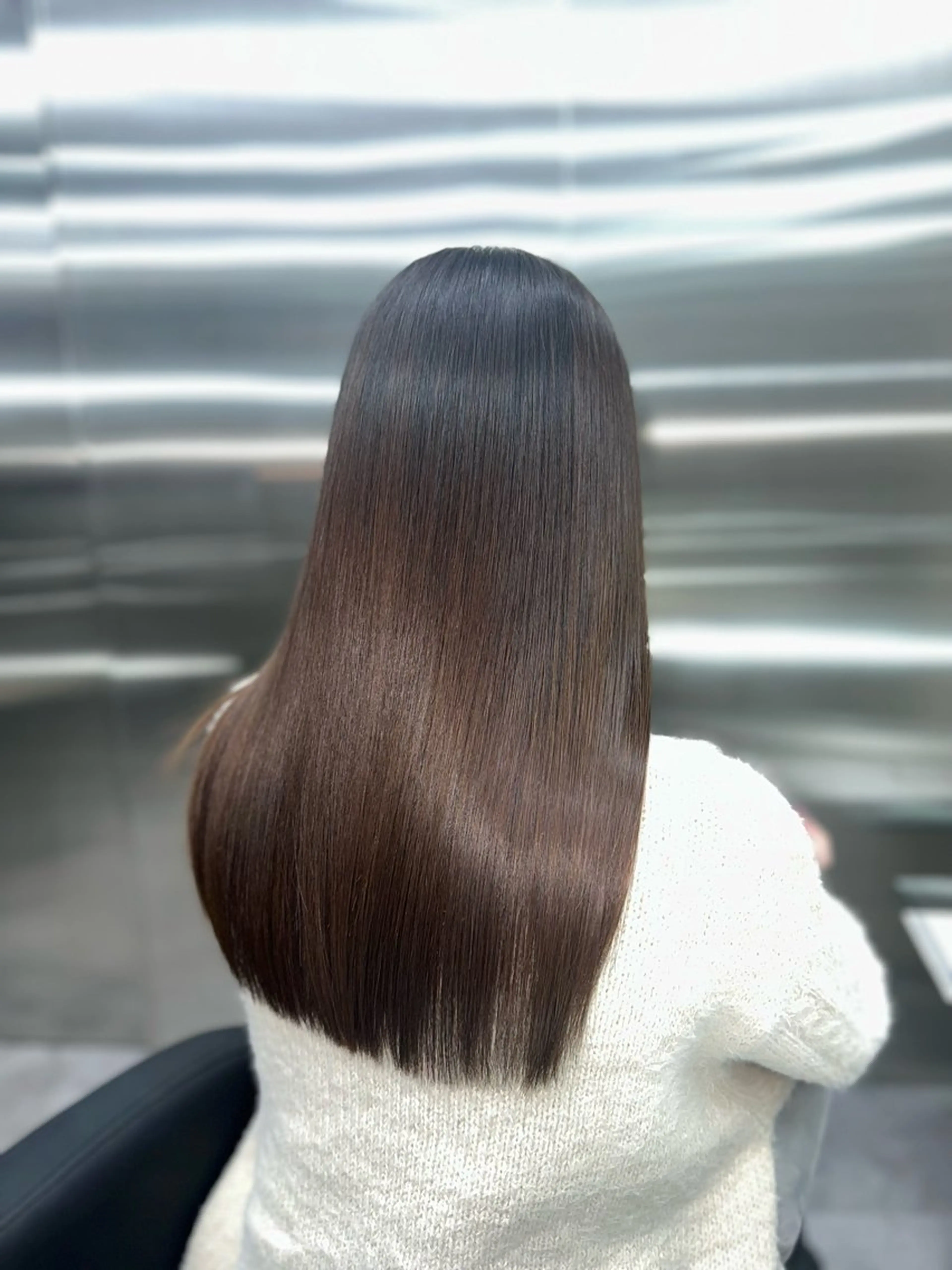 ロング カラー パーマ 縮毛矯正 【髪質改善特化】 tamのヘアスタイル