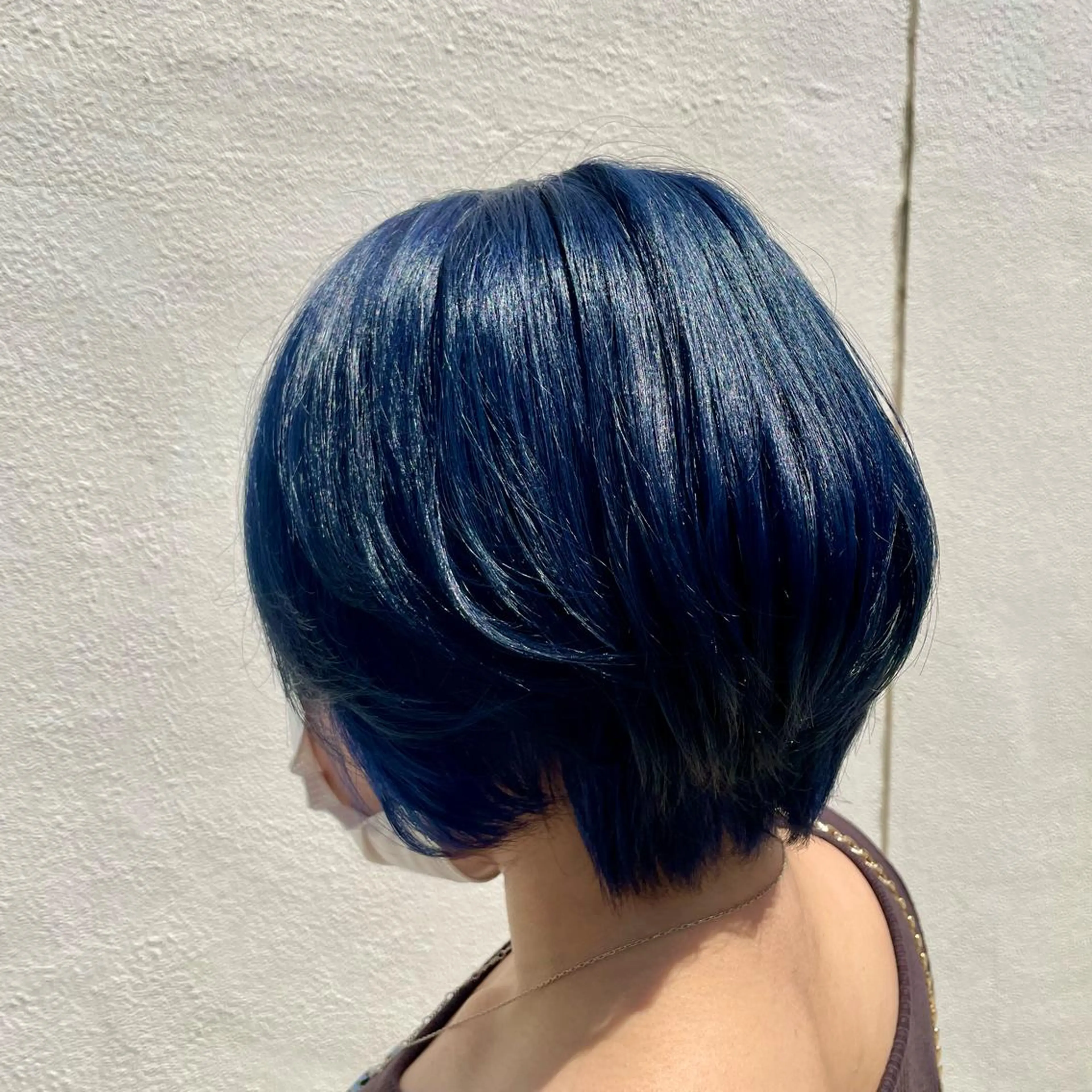 ショート カラー ブルーカラー ヘアカラー トリートメント RUBEUS【ルベウス】所属・✨艶々カラー🎨 杉本賢人のヘアスタイル
