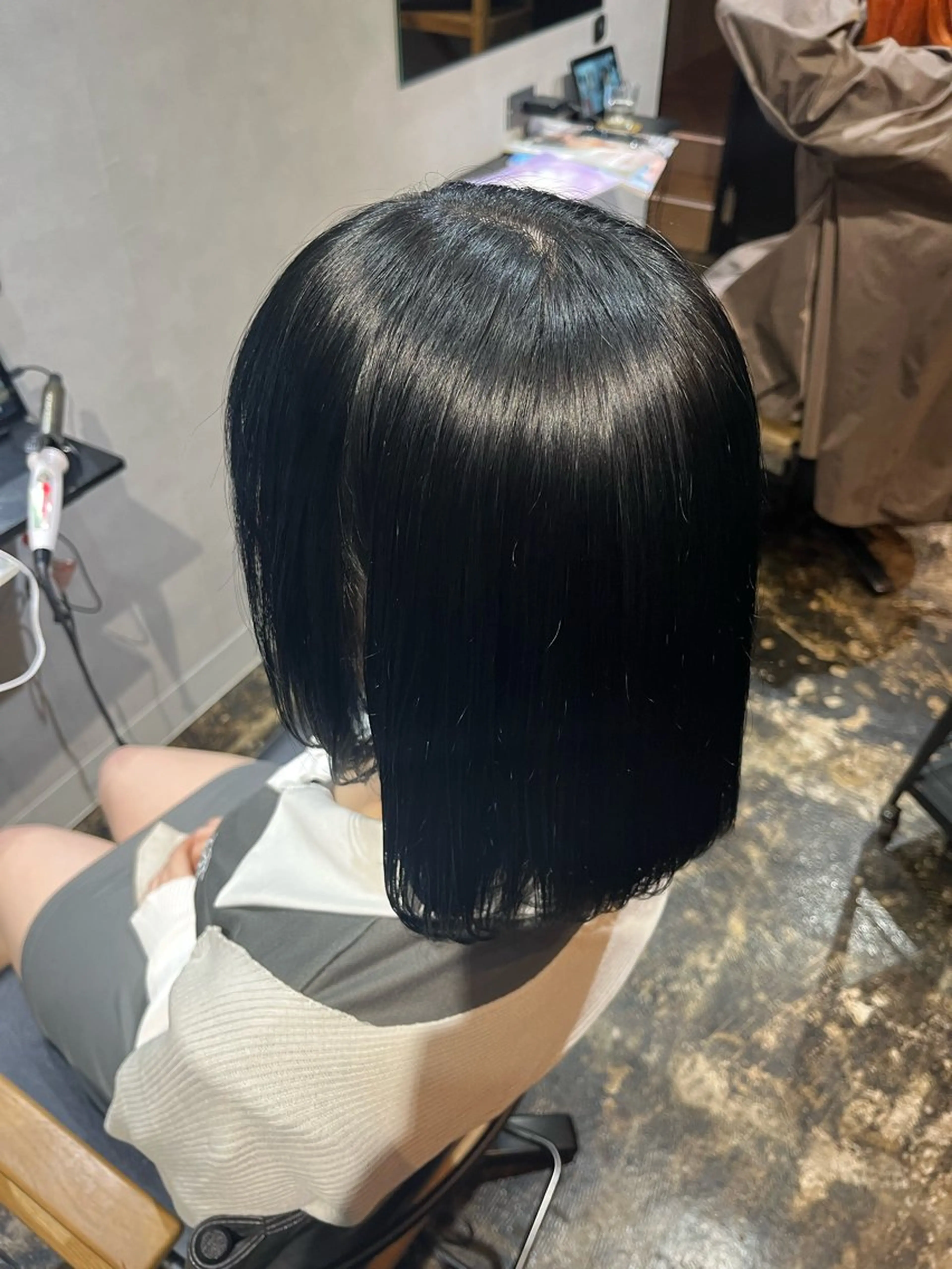 カラー カット パーマ トリートメント 透明感カラー/パーマ 🌀アオノアユミのヘアスタイル