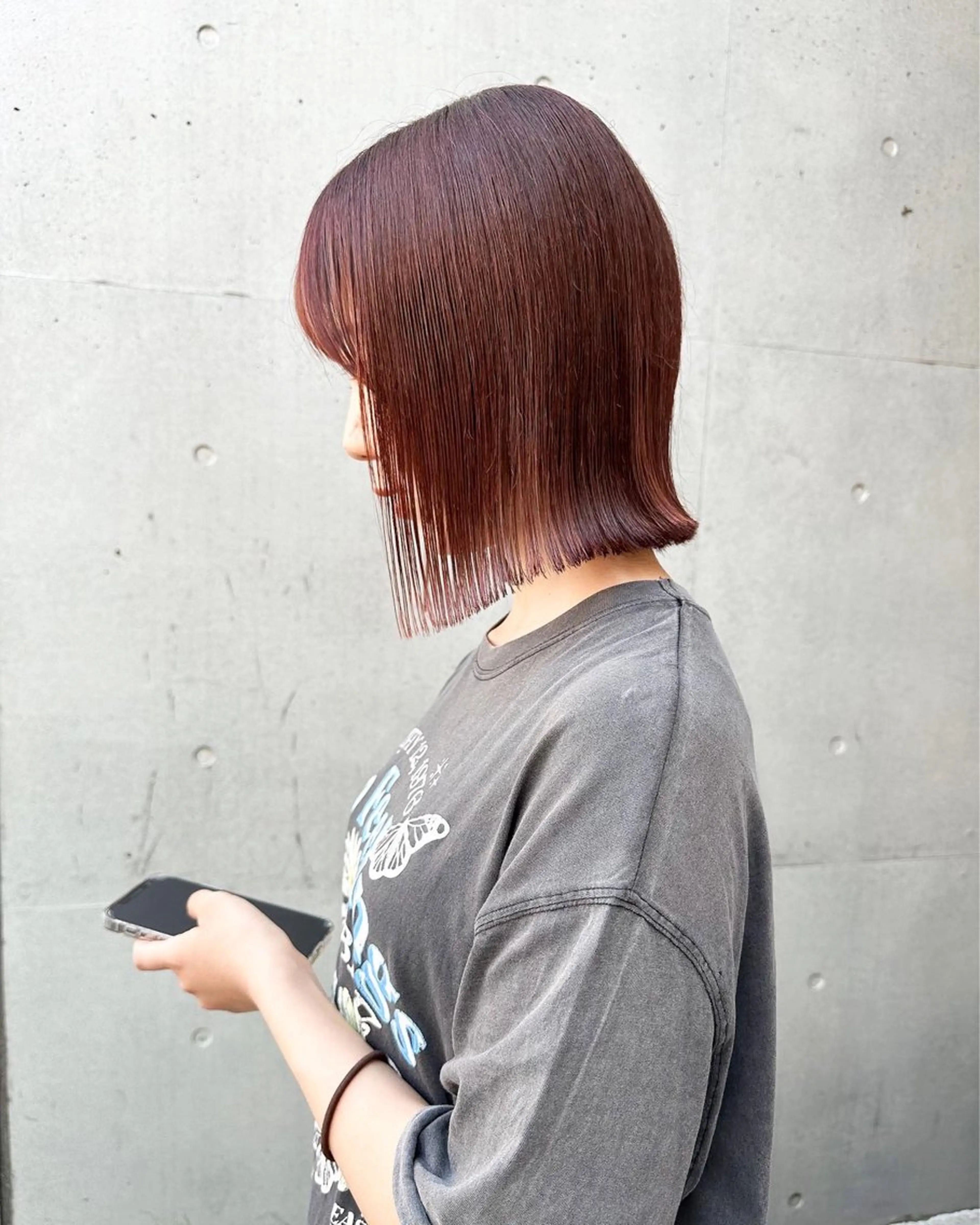 ミディアム 透明感カラー🥣 大平優香のヘアスタイル