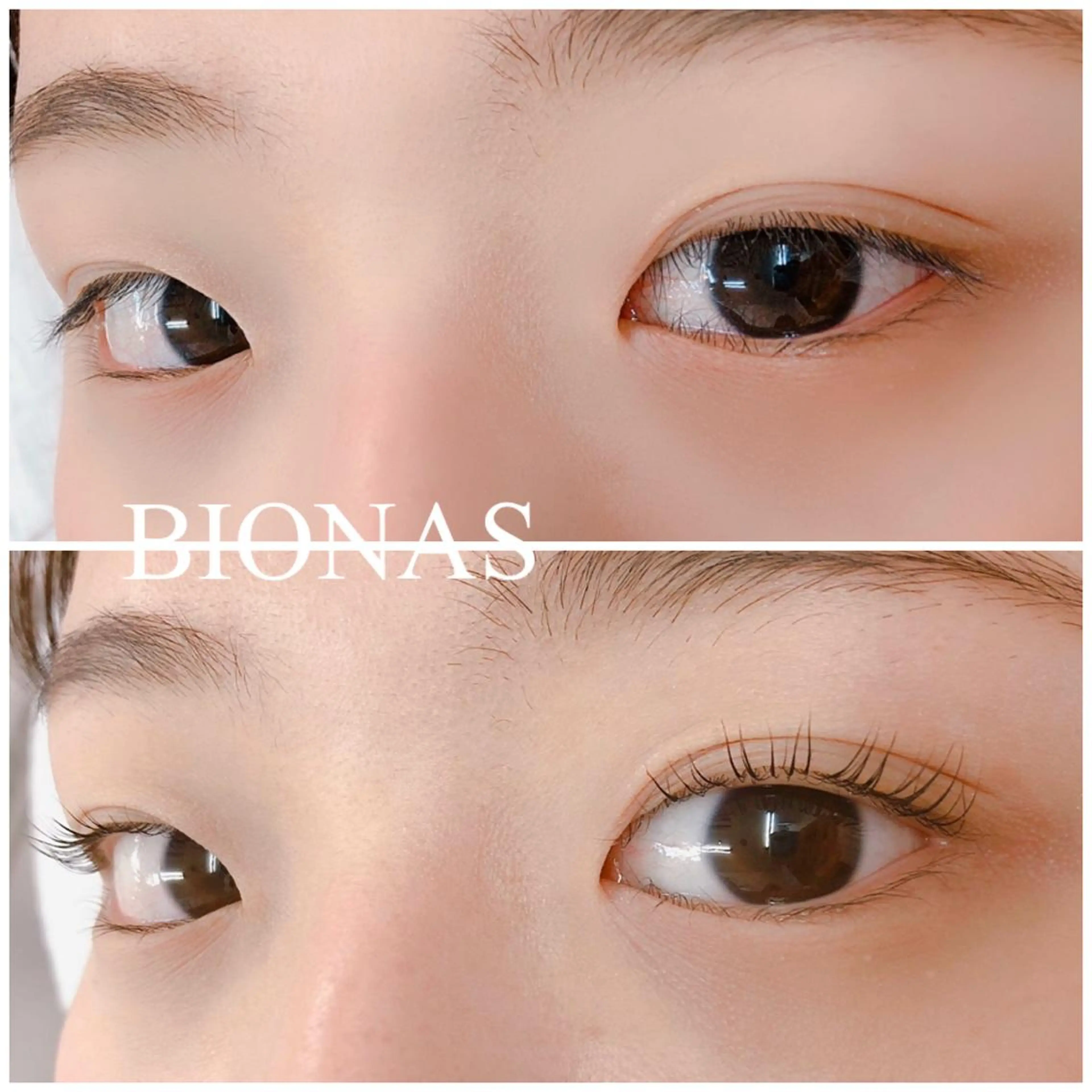 マツエク・マツパ ナチュラル パリジェンヌラッシュリフト BIONAS 【ビオナス】のマツエク・マツパデザイン