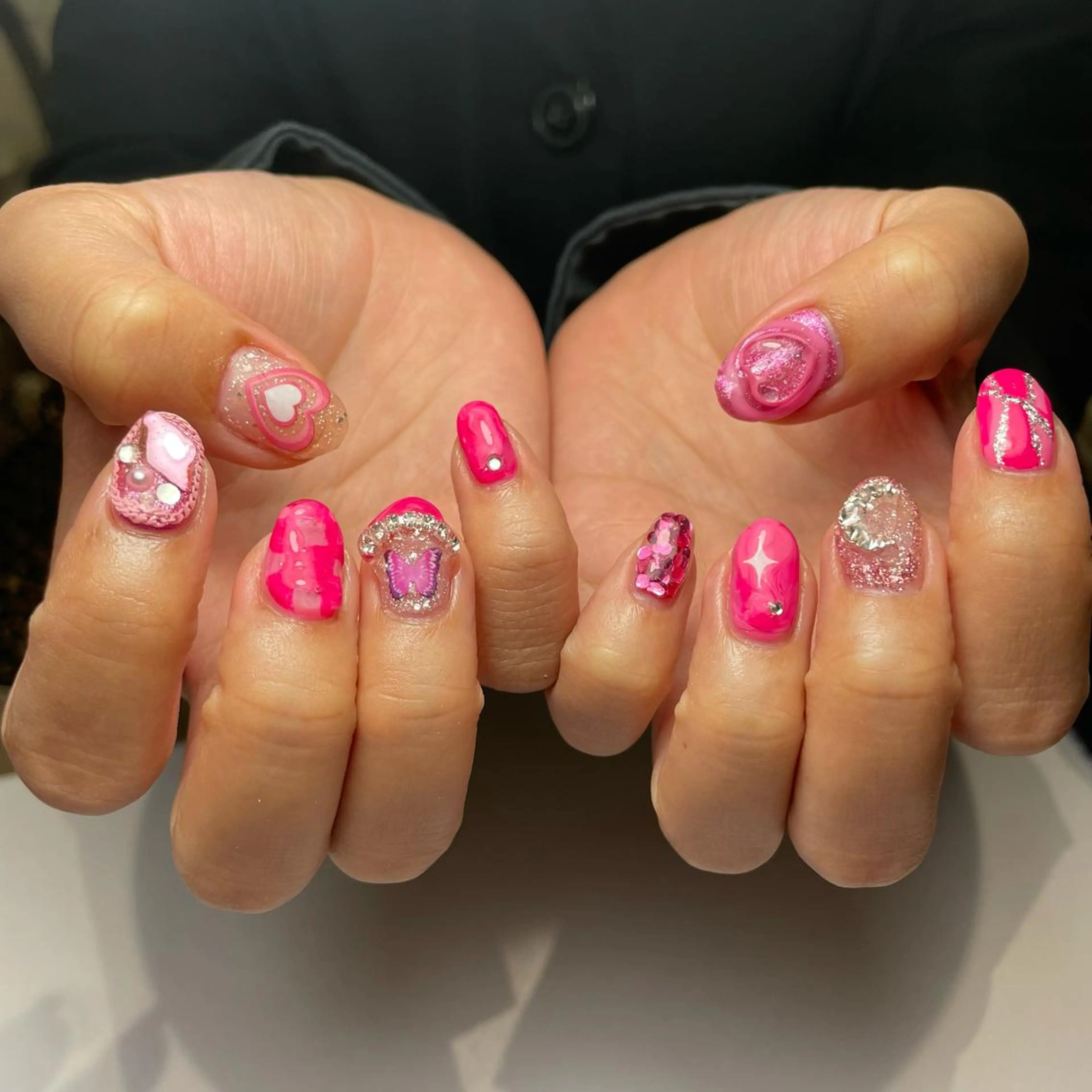 ネイル GO TODAY SHAiRE SALON  岡山店所属・SUE; タケウチのネイルデザイン