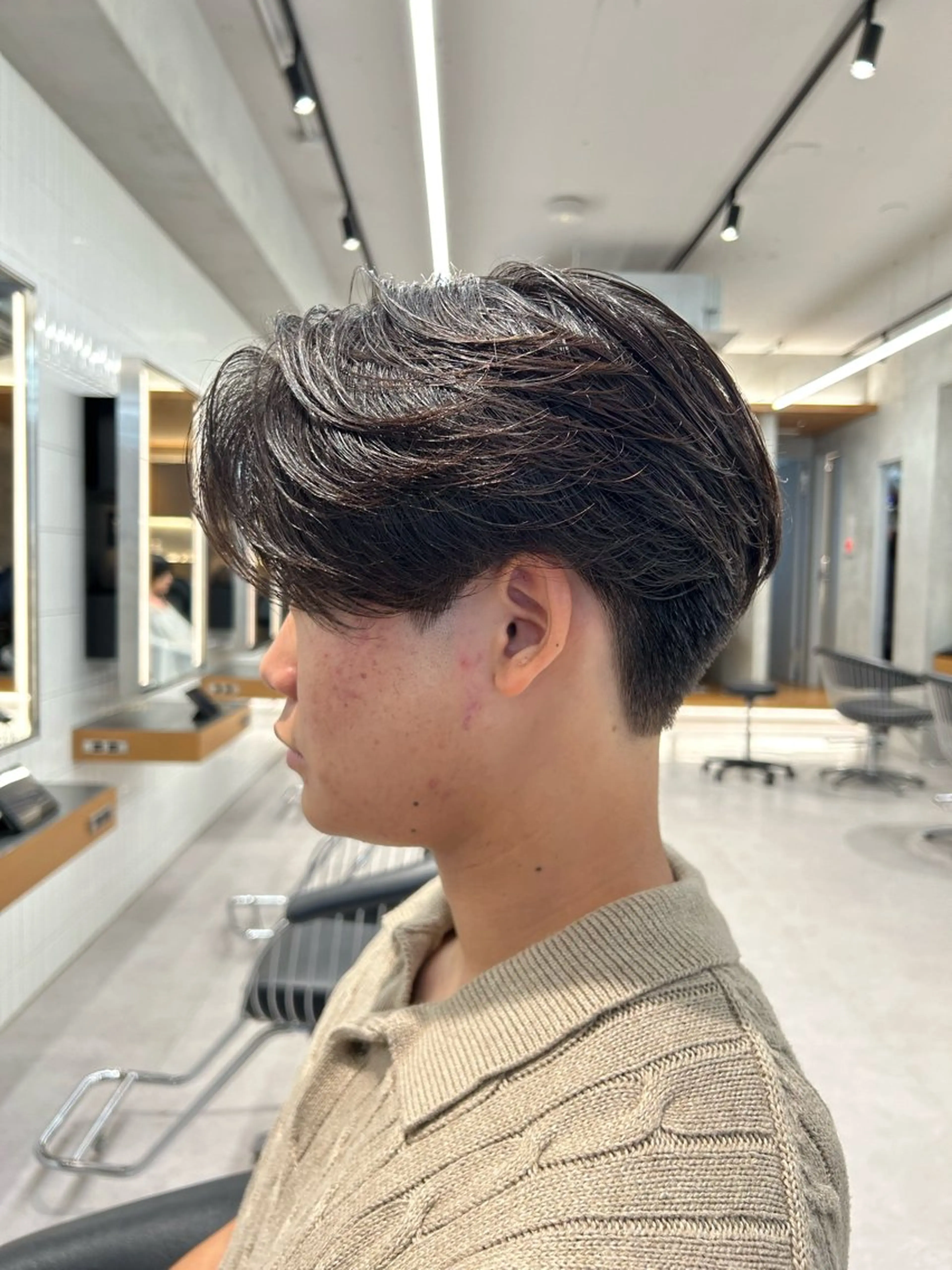 メンズ nico TOKYO Logic店所属・表参道/センター パート/MIZUKIのヘアスタイル