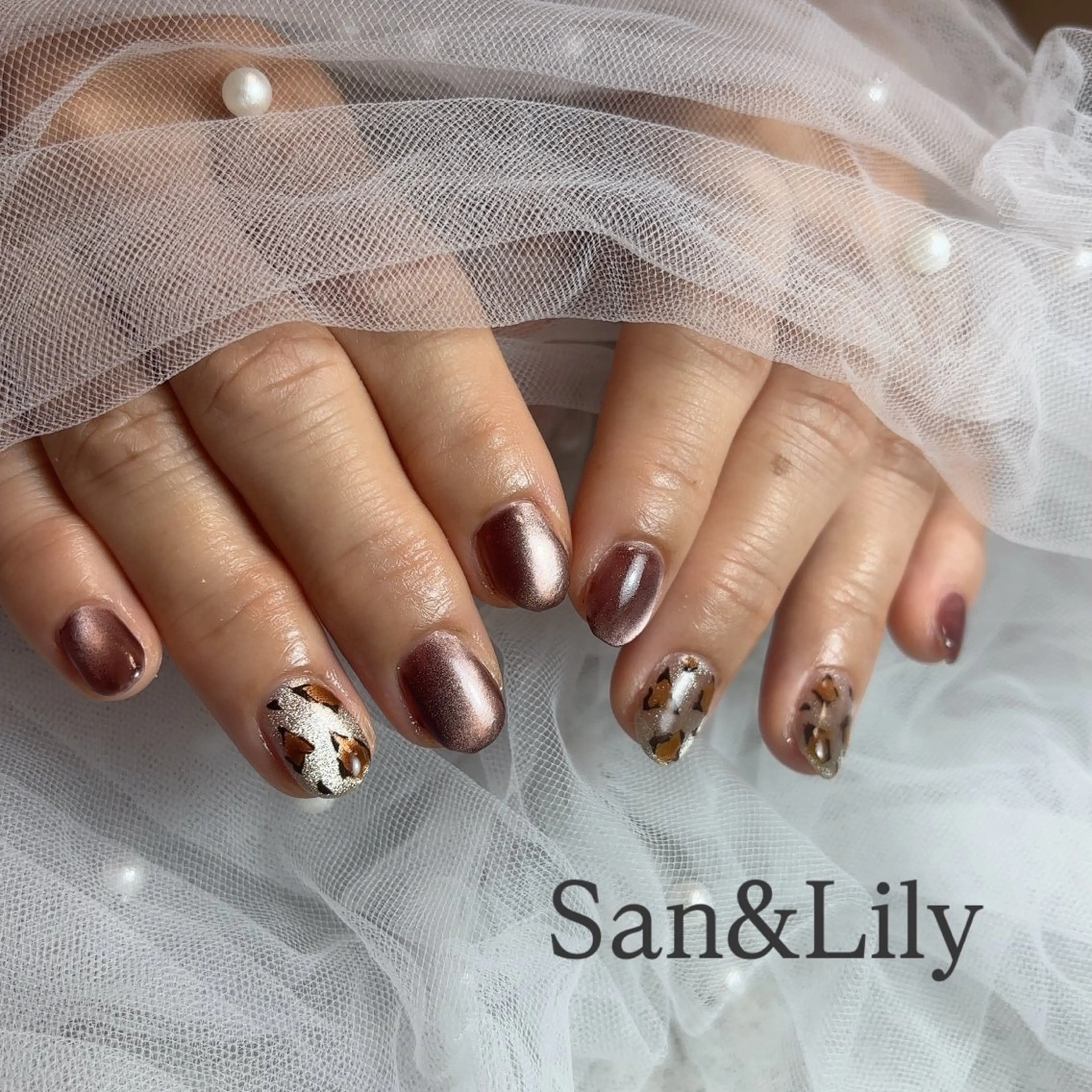ネイル ハンドネイル San＆Lily madokaのネイルデザイン