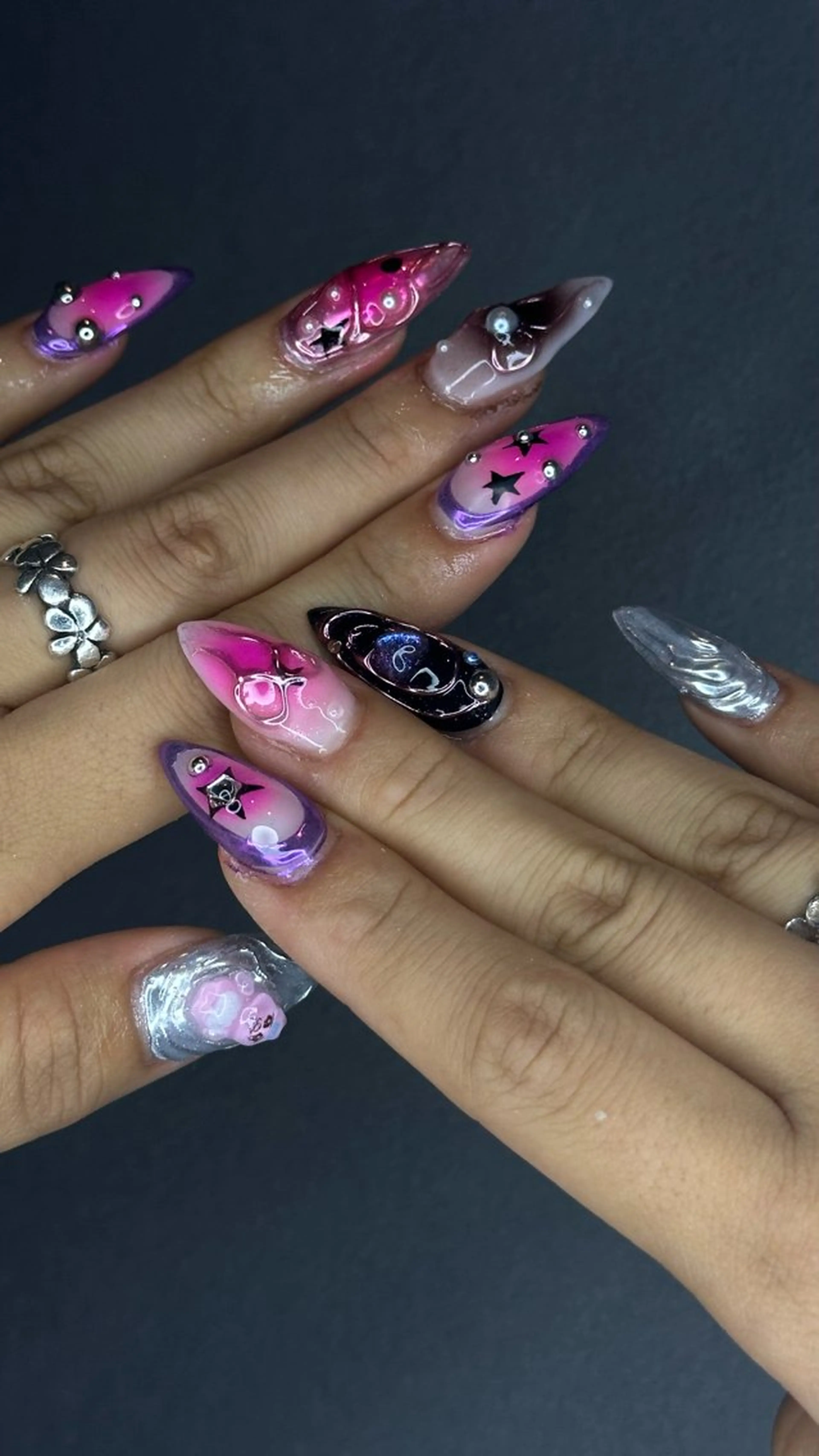 ネイル ハンドネイル lillion nail salon所属・Ru nail♡のネイルデザイン