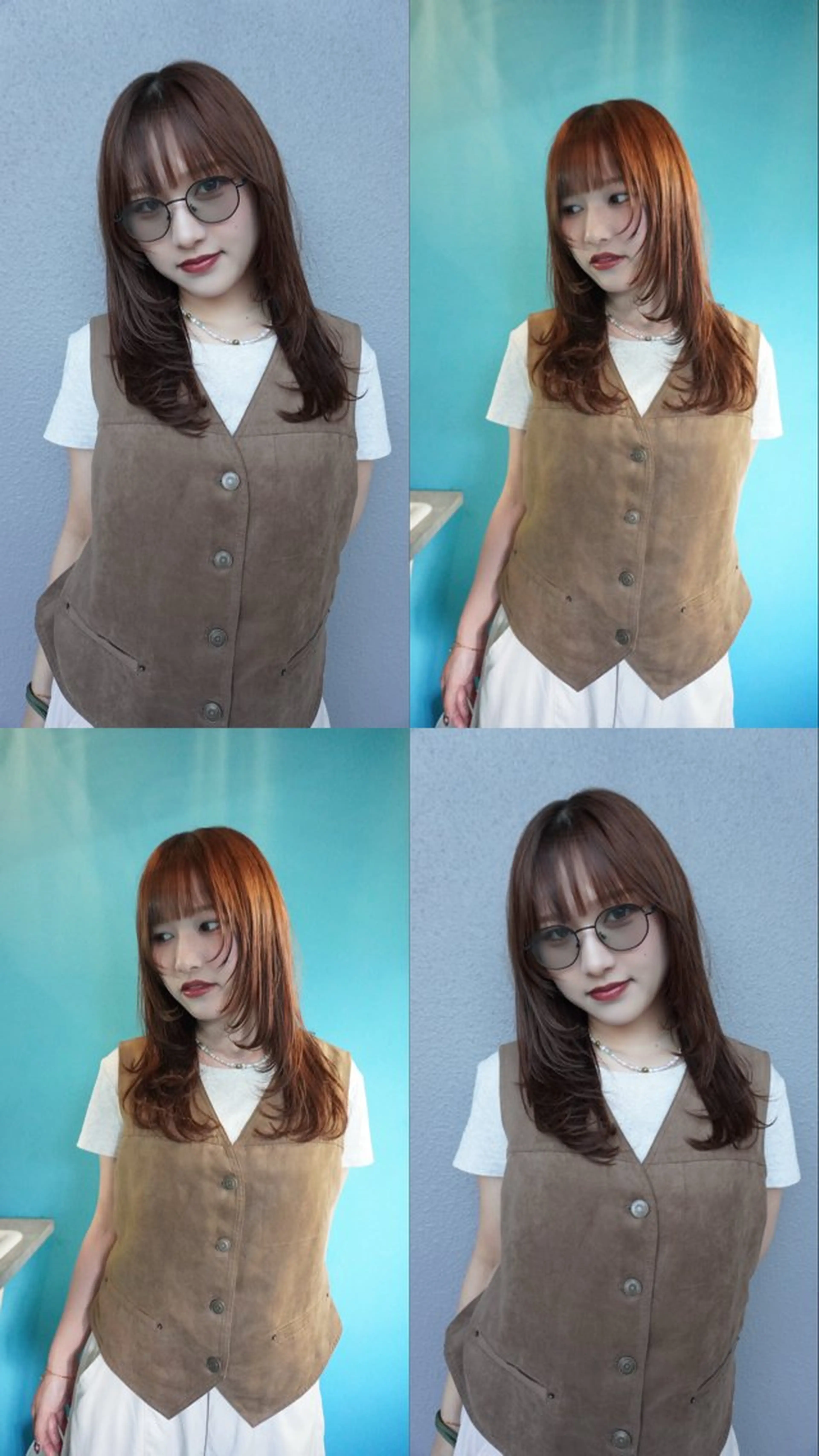 セミロング jonsi所属・KIZUKI KIRARAのヘアスタイル