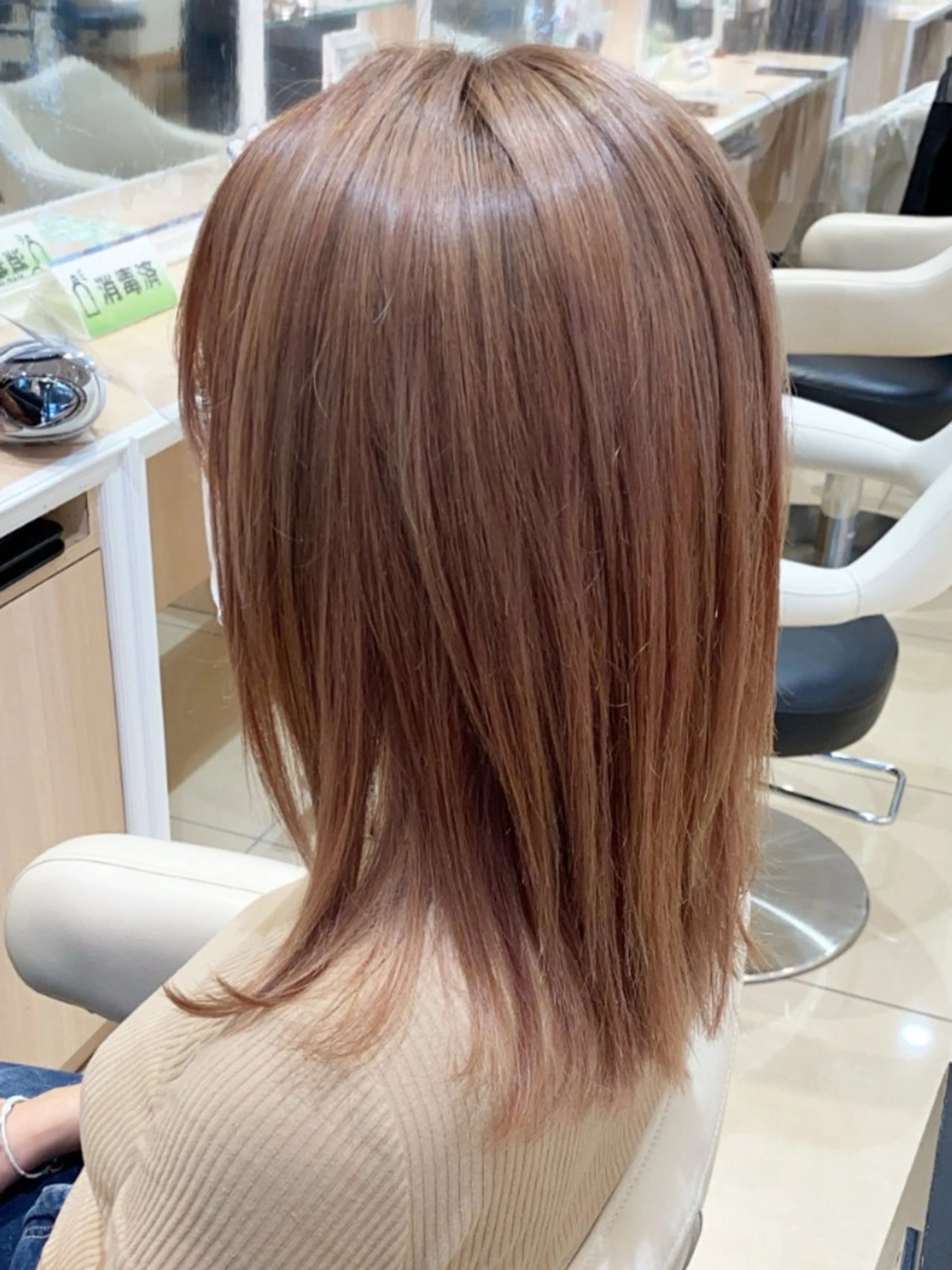 セミロング カラー カット ヘアカラー トリートメント 髪質改善カラー/ インナーカラー/関澤のヘアスタイル