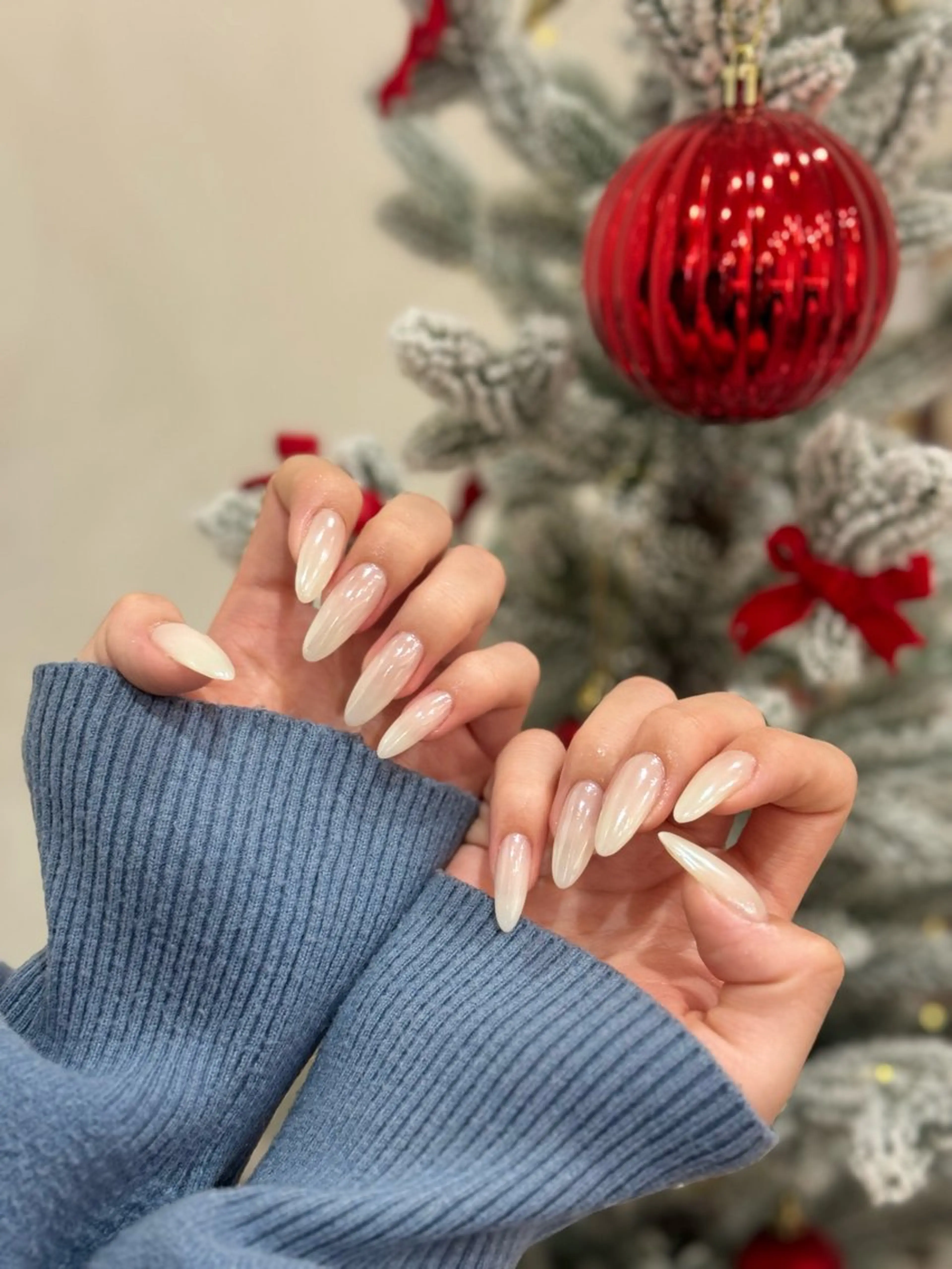 ネイル アニマル柄 ボルドー ブラウン フレンチネイル ゴールド ハンドネイル MILO 168 池袋のネイルデザイン