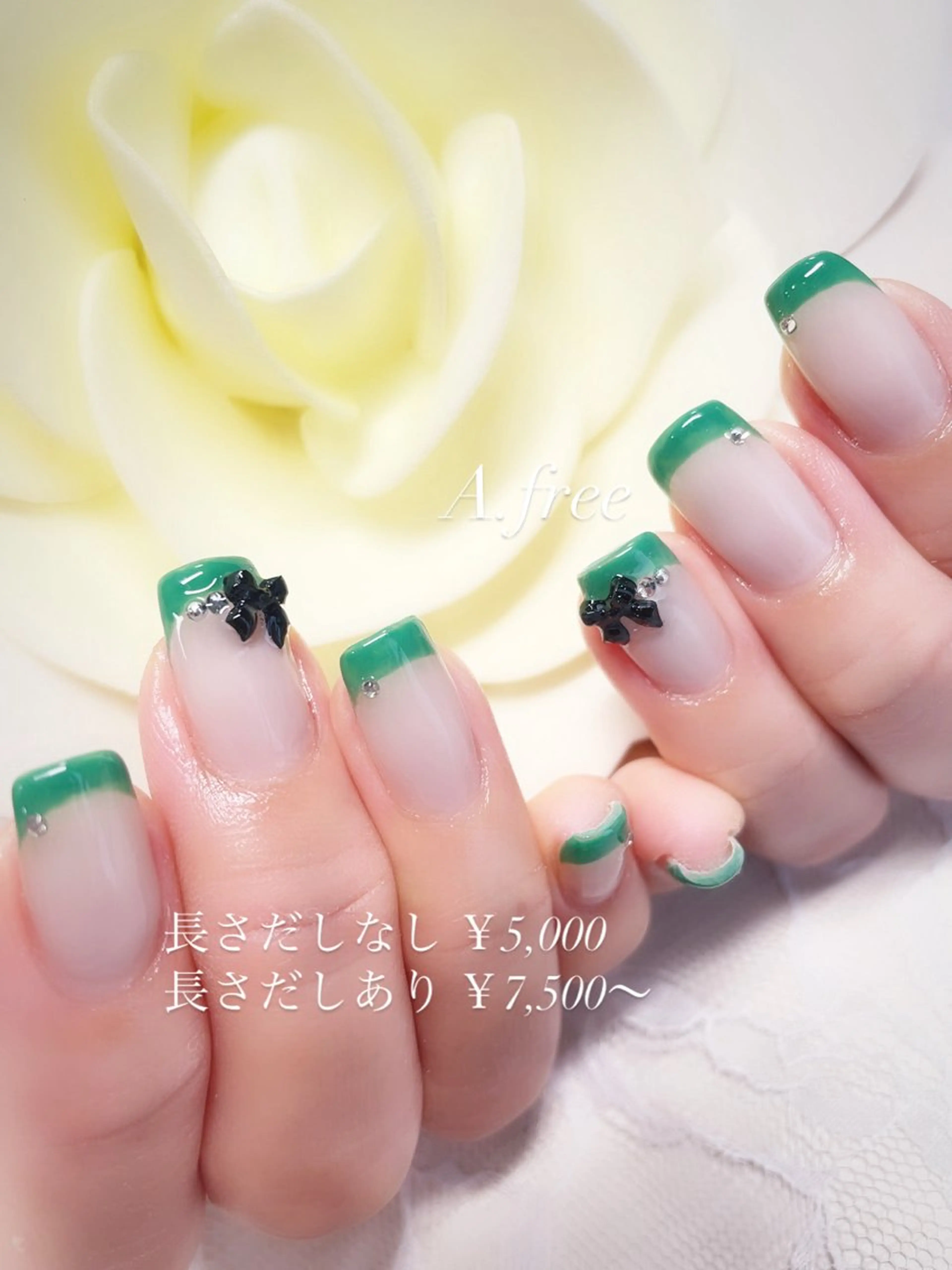 ネイル ジェルネイル ハンドネイル A.free✧*｡ アレルギー対応✧*｡のネイルデザイン