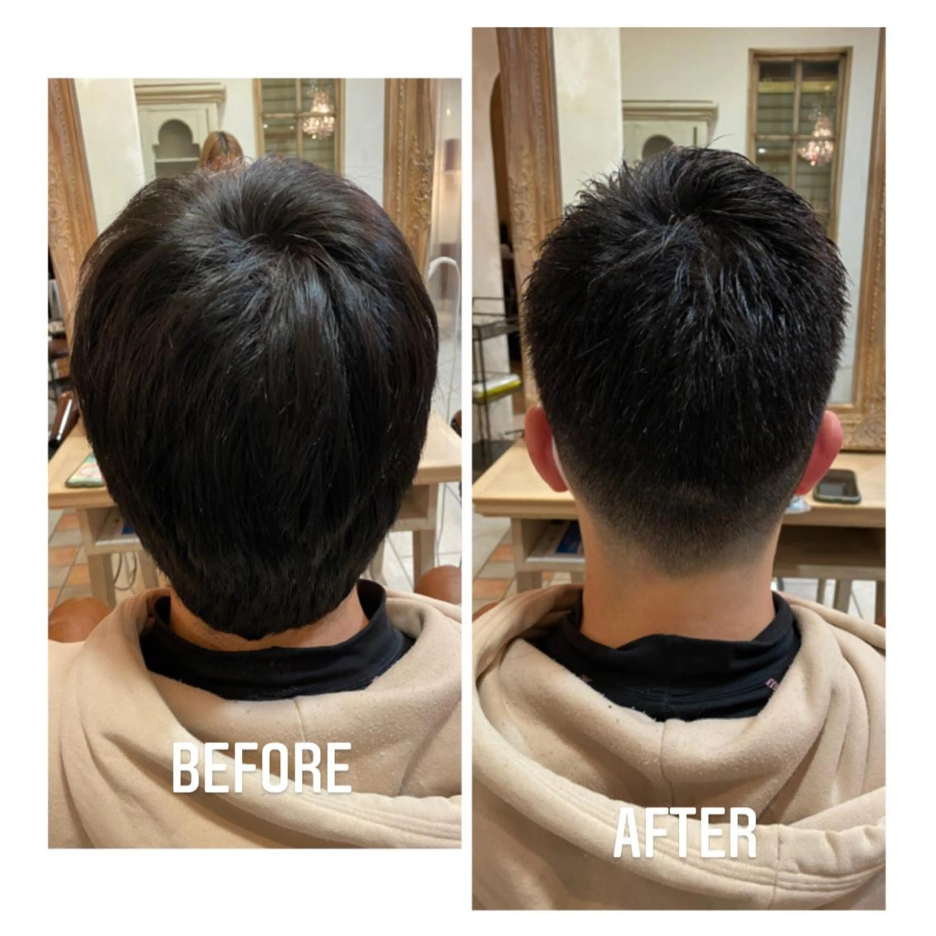 メンズ 刈り上げ amie by afloat(エイミーバイアフロート)所属・井上 日菜乃のヘアスタイル