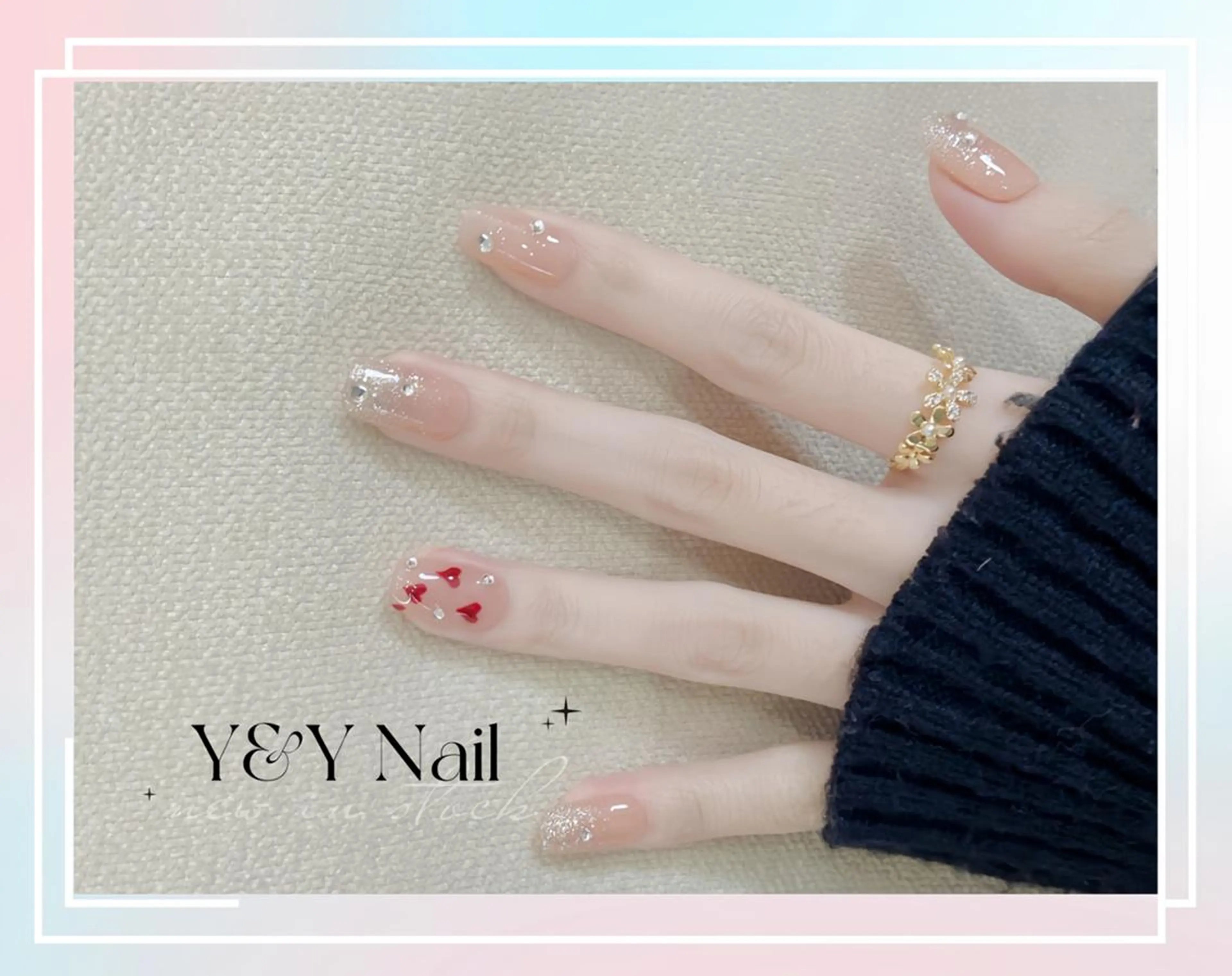 ショート ショートヘア ハンドネイル ハンドケア Y&Y Nail Salonのネイルデザイン