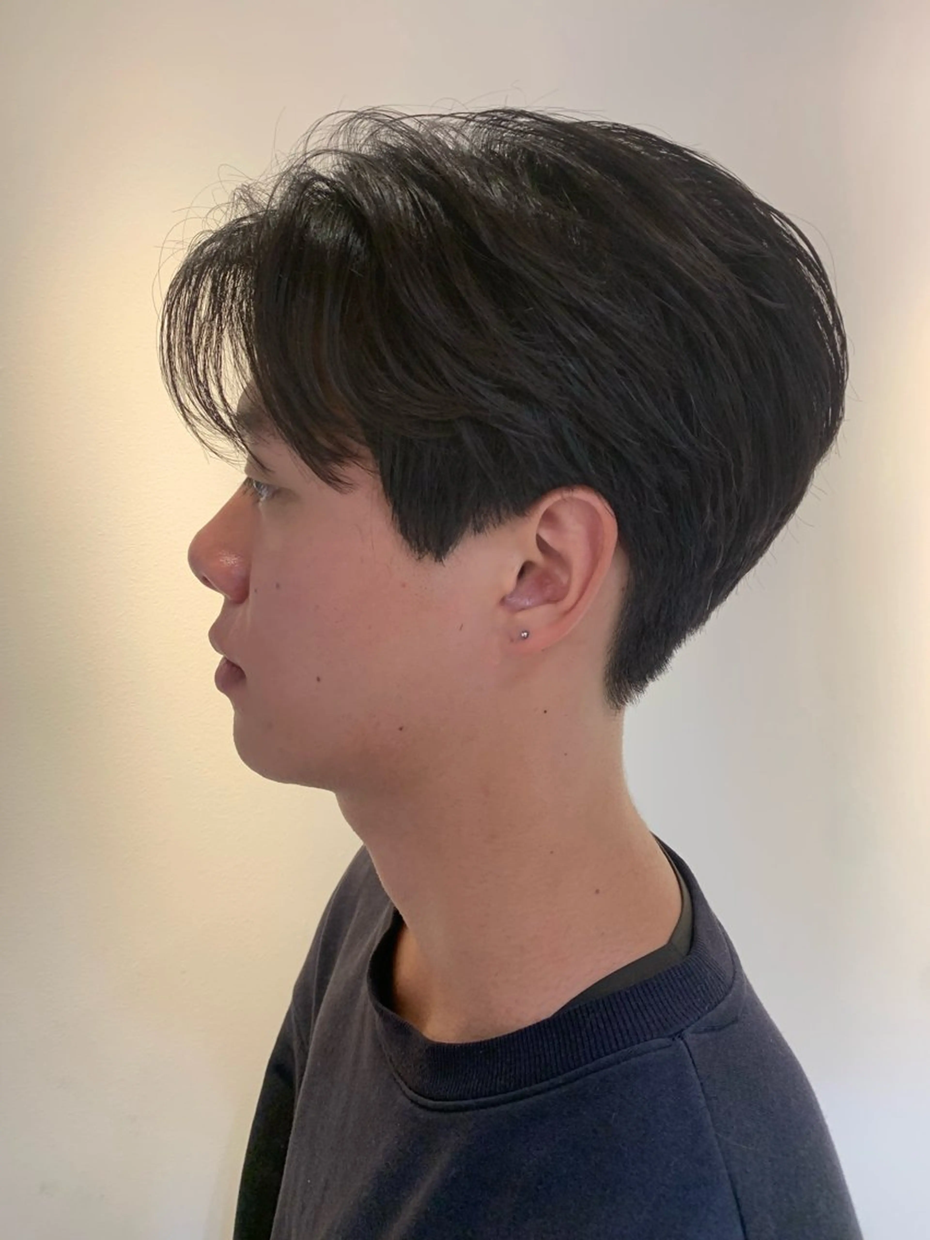 ショート メンズ センターパート カット スカイレビュー所属・Yu /マッシュ/ スパイキーショートのヘアスタイル