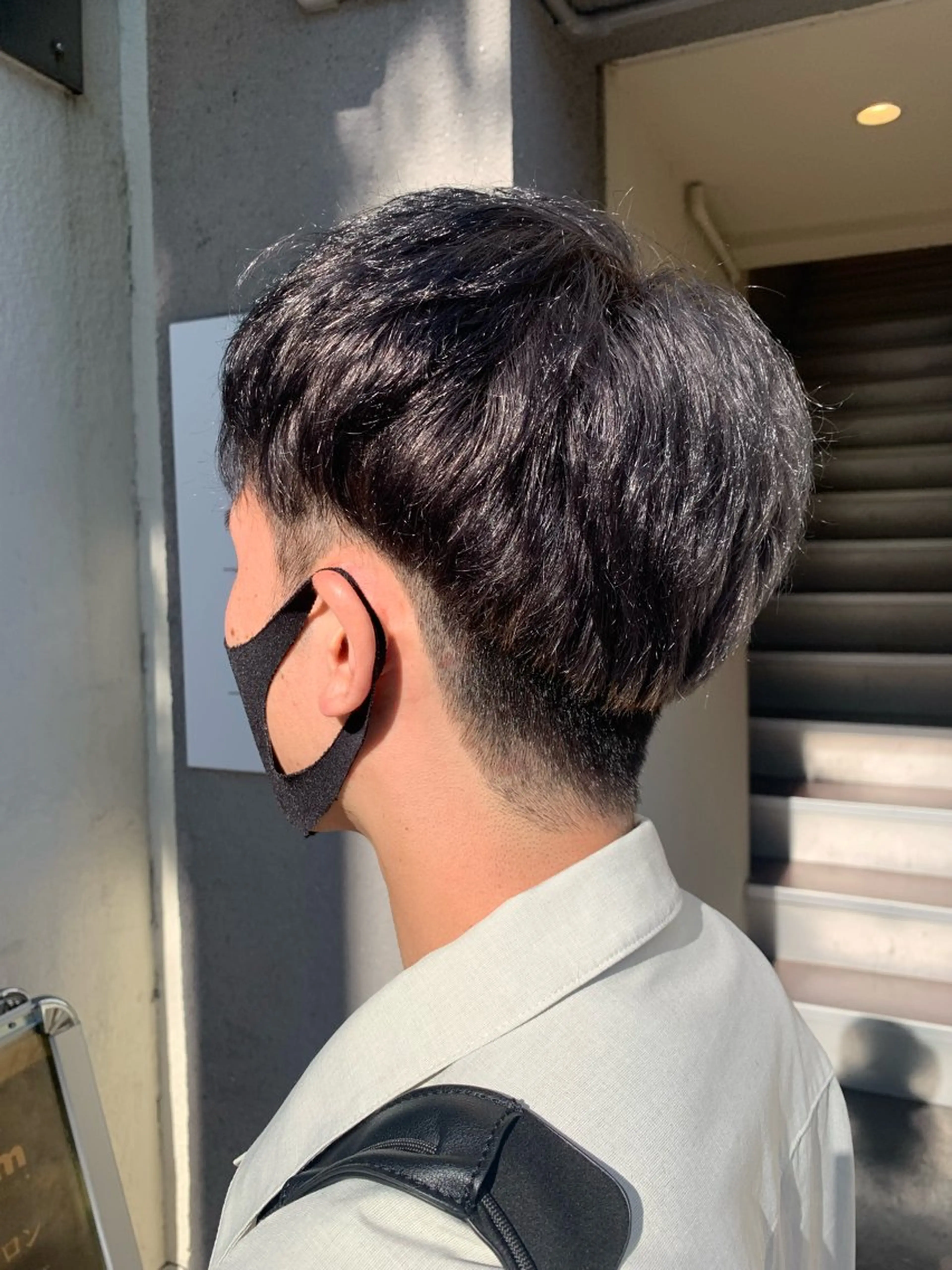 カラー メンズ メンズブリーチ アッシュ アッシュグレー ブリーチ ダブルカラー ヘアカラー mulum hair dressing salon所属・yuuki🌷名古屋 栄　ボブ/カラーのヘアスタイル