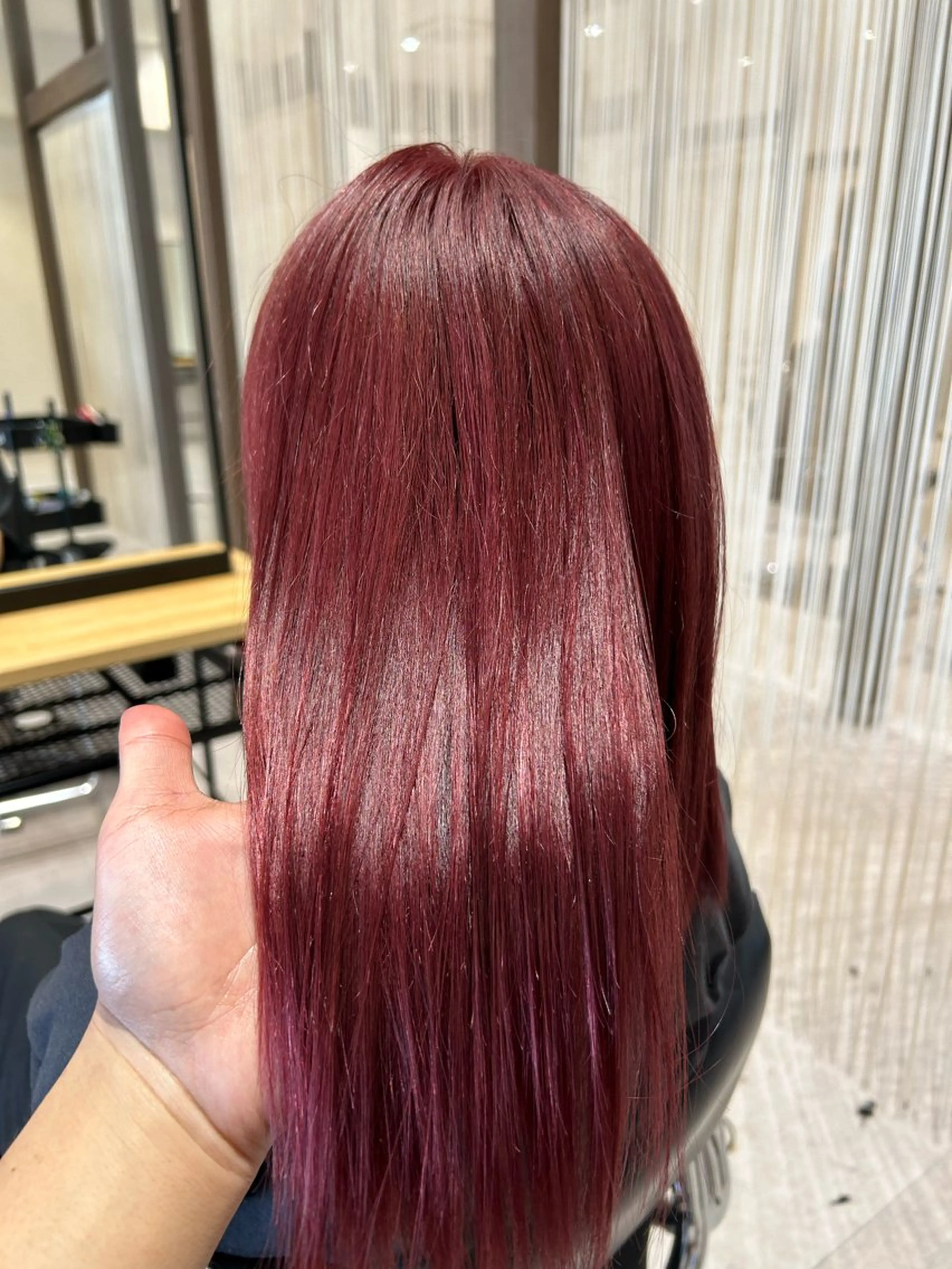 カラー 永谷 嵐士のヘアスタイル