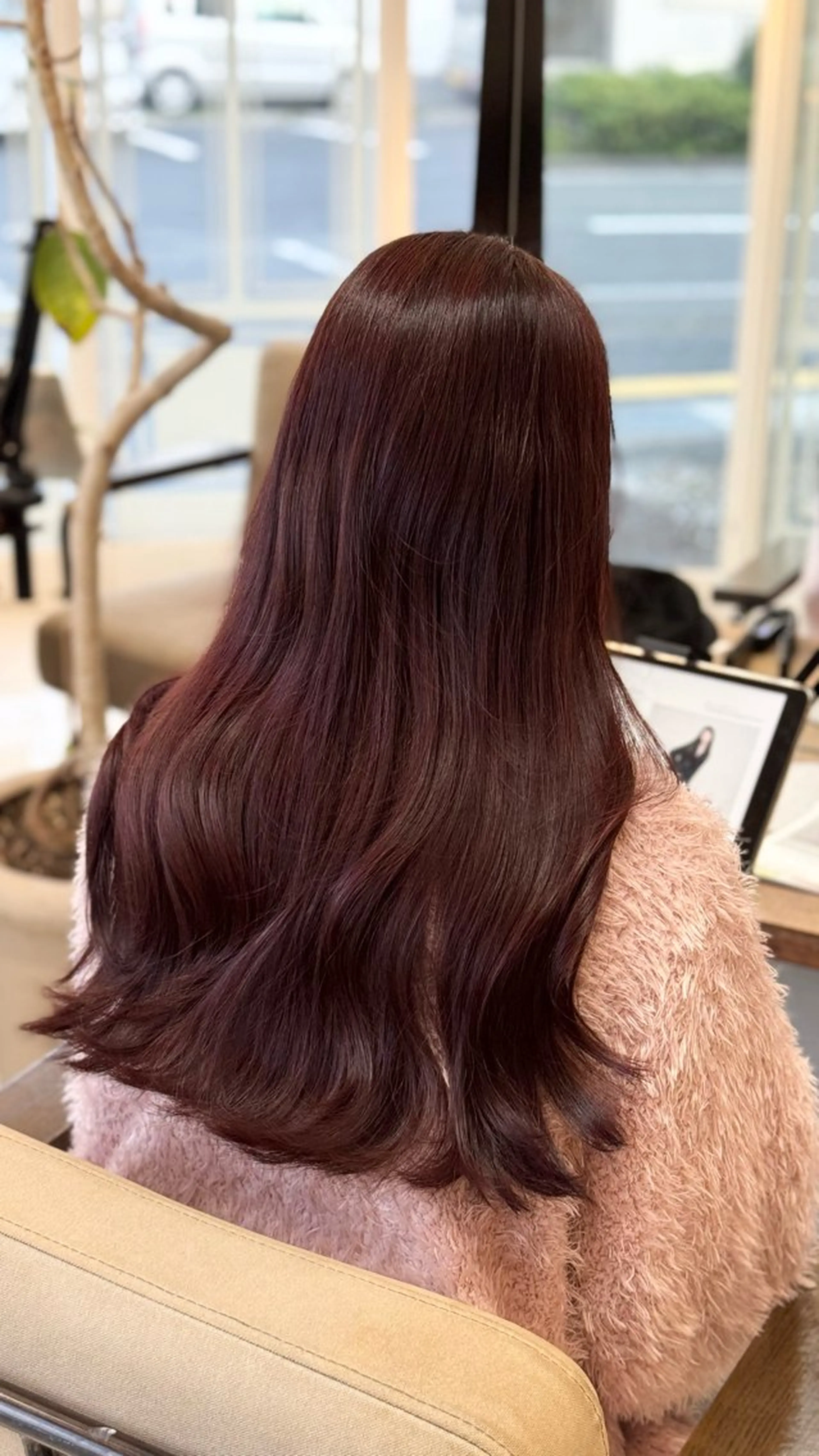 ロング ヘアカラー 今井 光のヘアスタイル