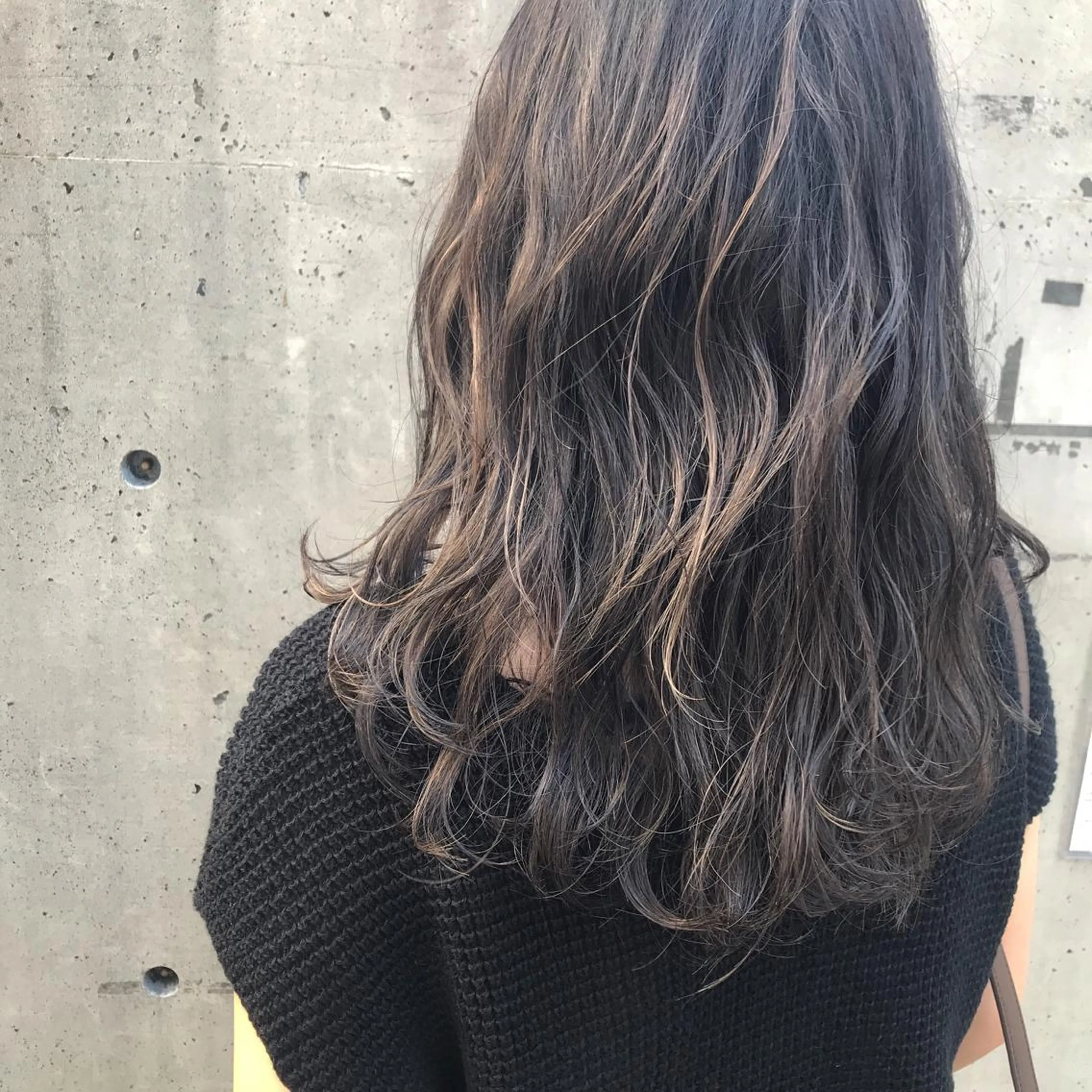 ロング カラー ハイライトカラー ハイライト emme エミィ/立川のヘアスタイル