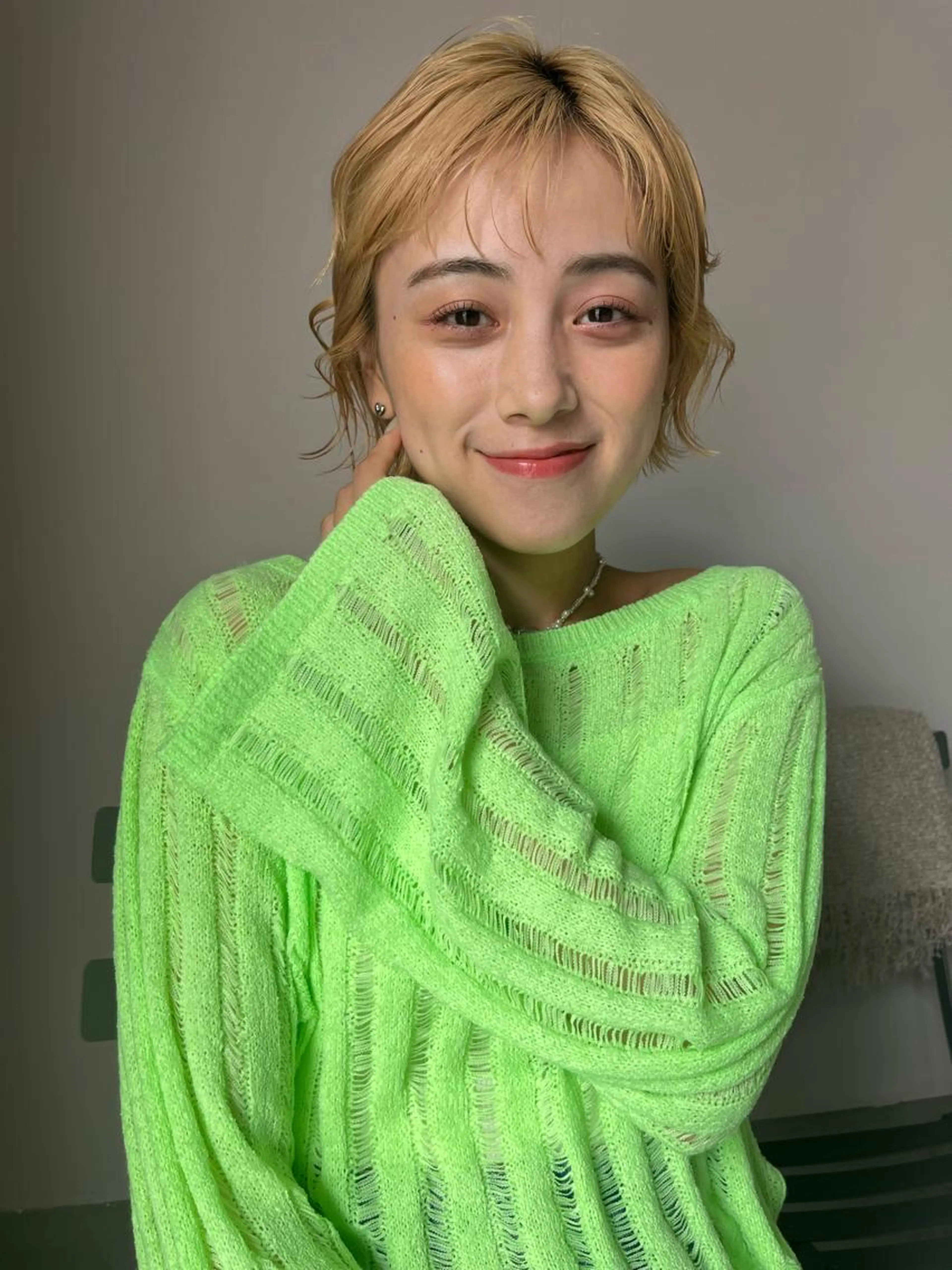 カット✂︎➕［1ブリーチ］ダブルカラー🌷の写真