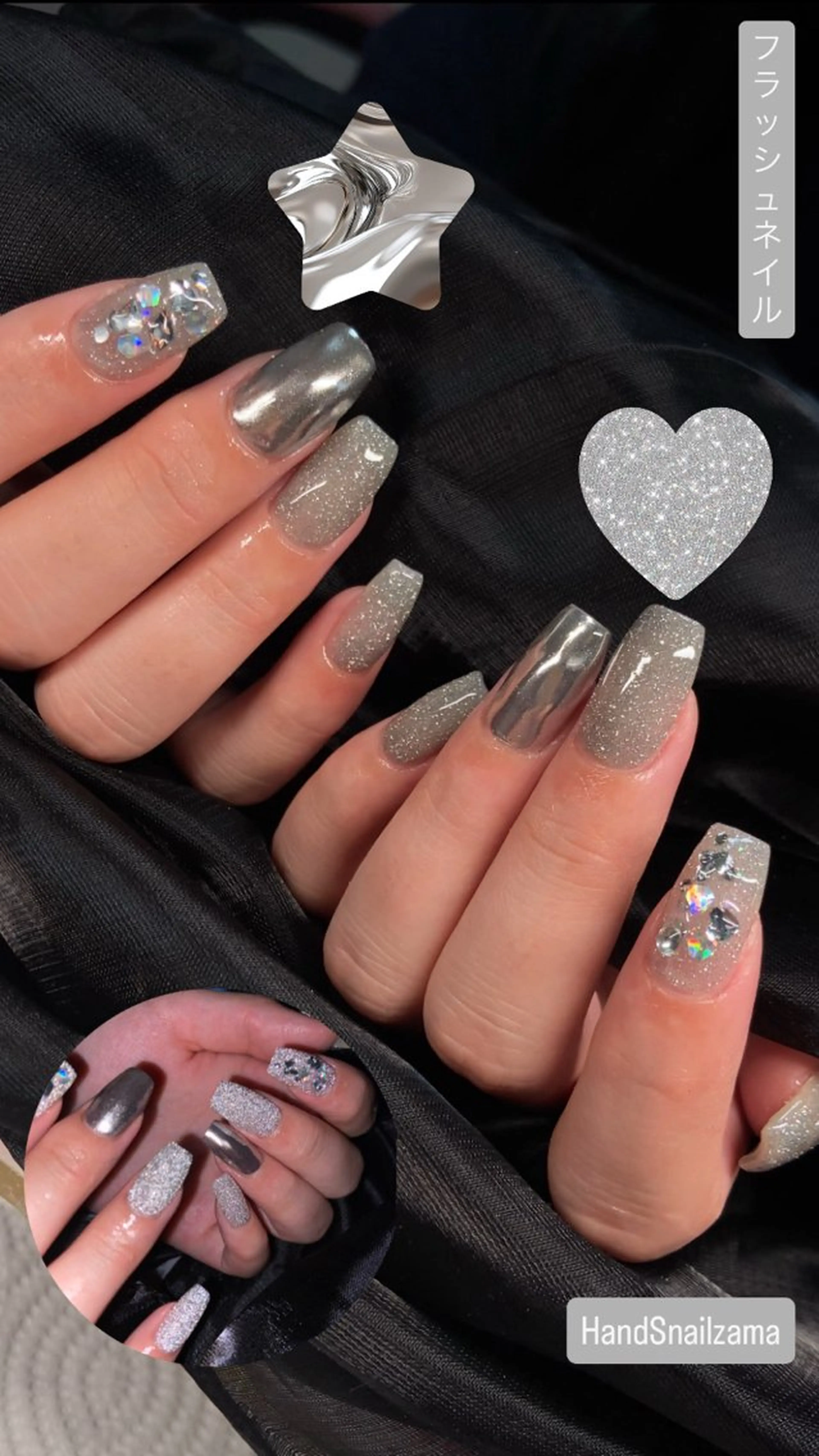ネイル HandSnail自宅サロン所属・HandSnail 座間自宅ネイルサロンのネイルデザイン