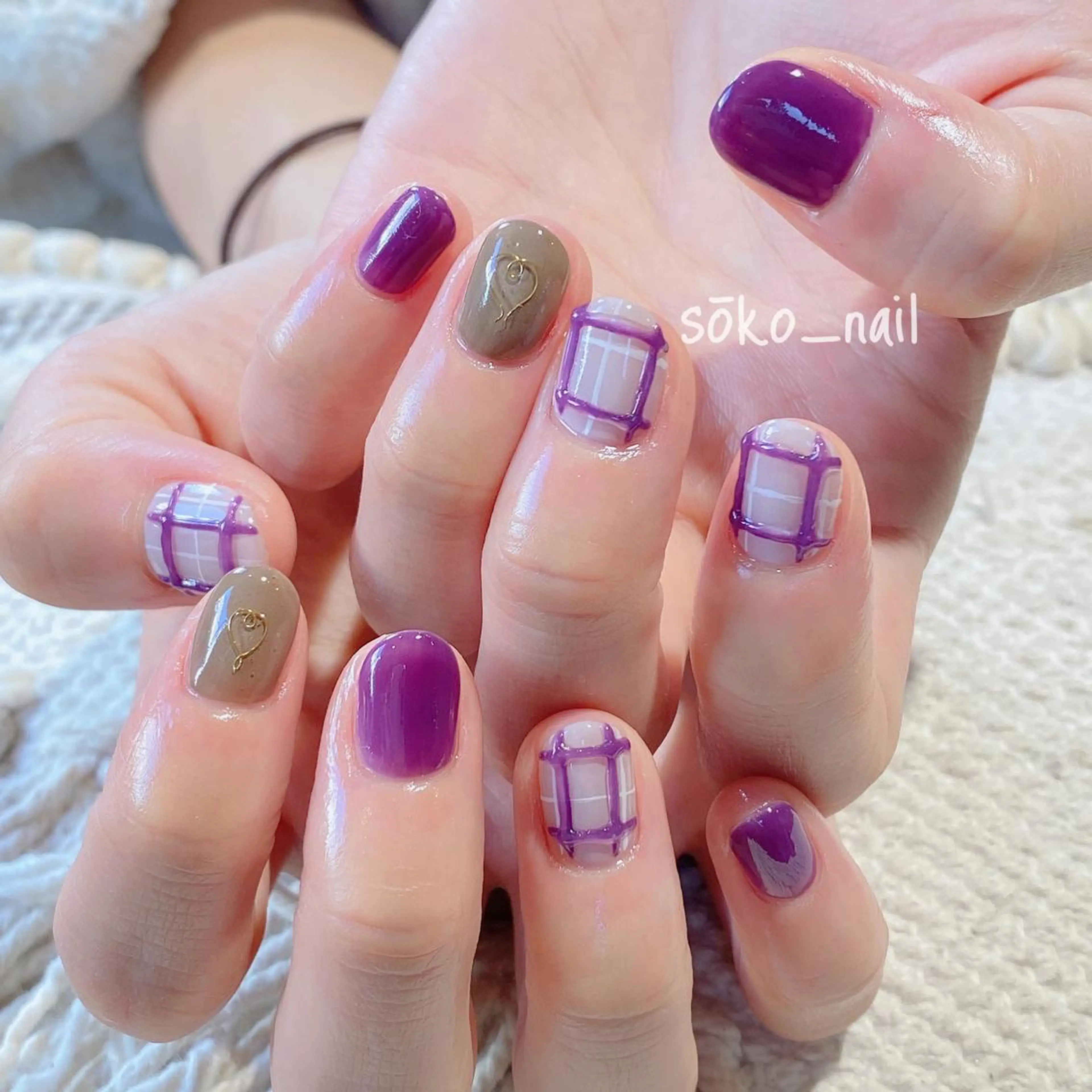 ネイル ハンドネイル sōko Hair&Nail Salon所属・megu  / sōko nailのネイルデザイン
