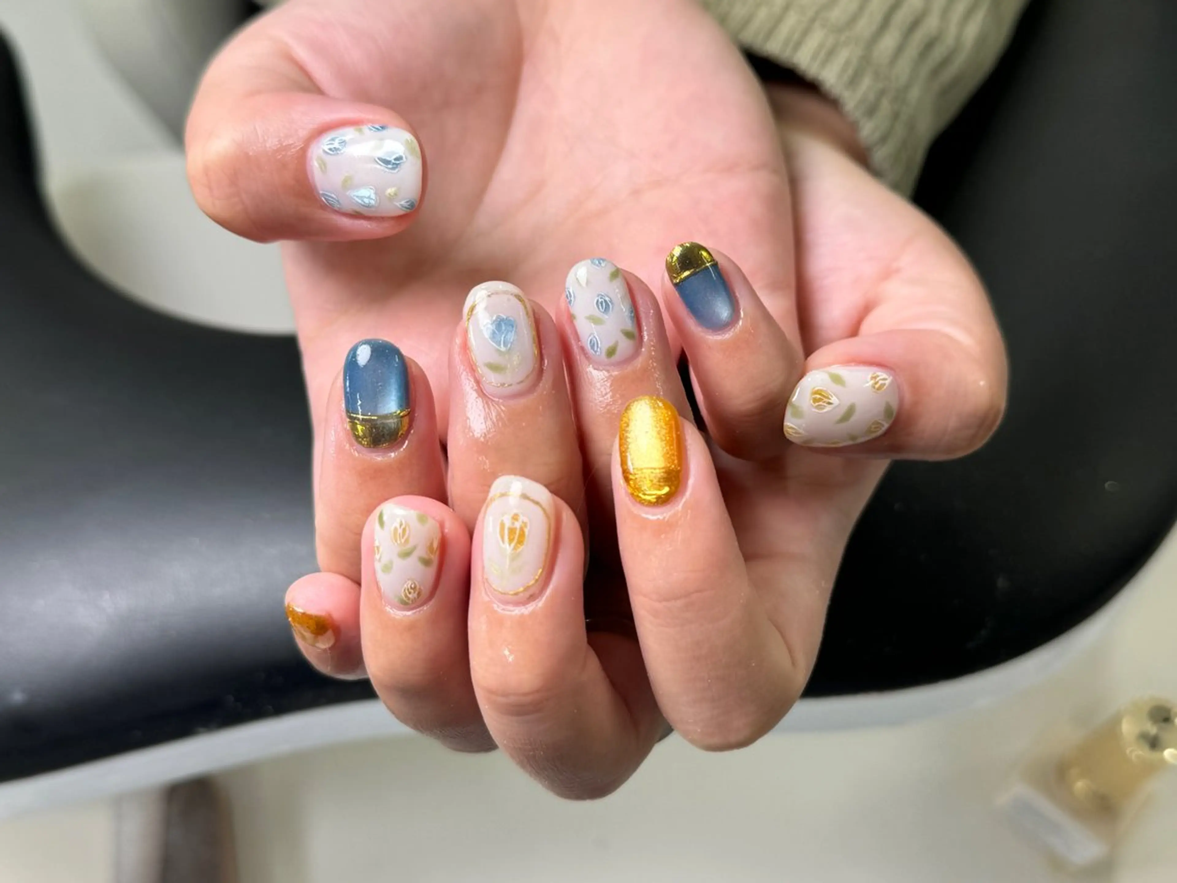 ネイル ハンドネイル ハンドケア Nail&Eyela sh Nanaのネイルデザイン