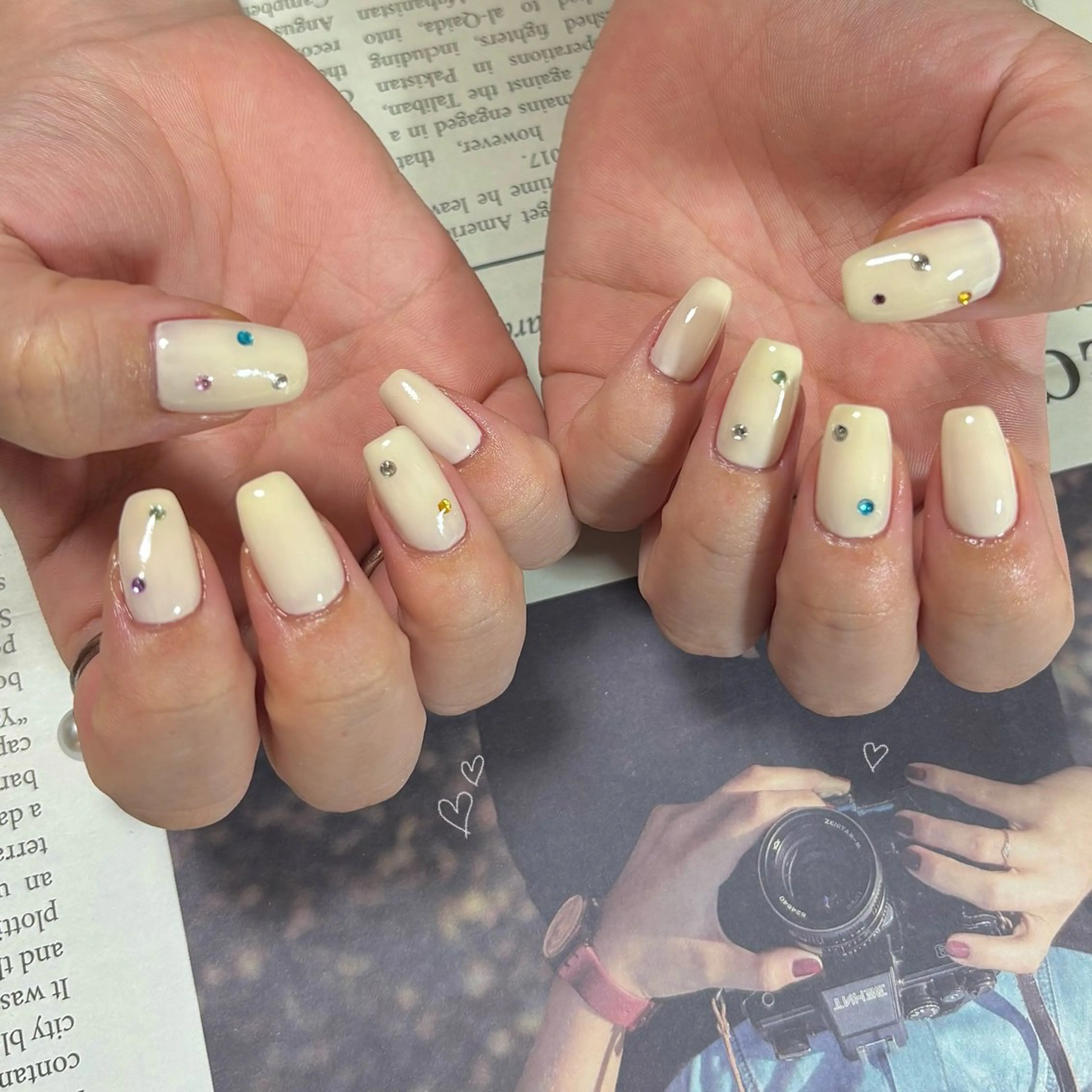ネイル ハンドネイル Nailsalon BLOOM🌷 山崎のネイルデザイン