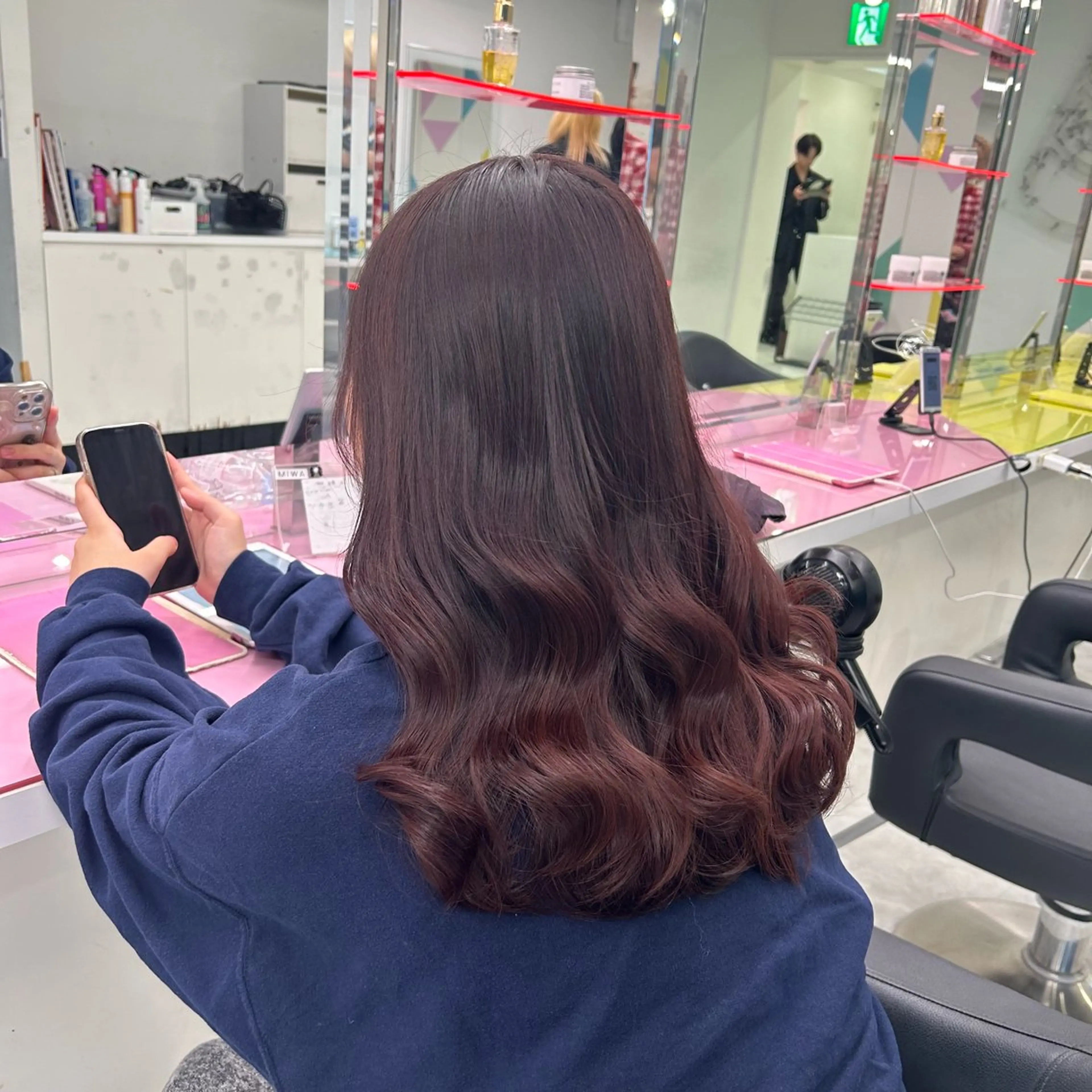 ロング Miwa🤍ダメージ レスカラー特化🦢のヘアスタイル