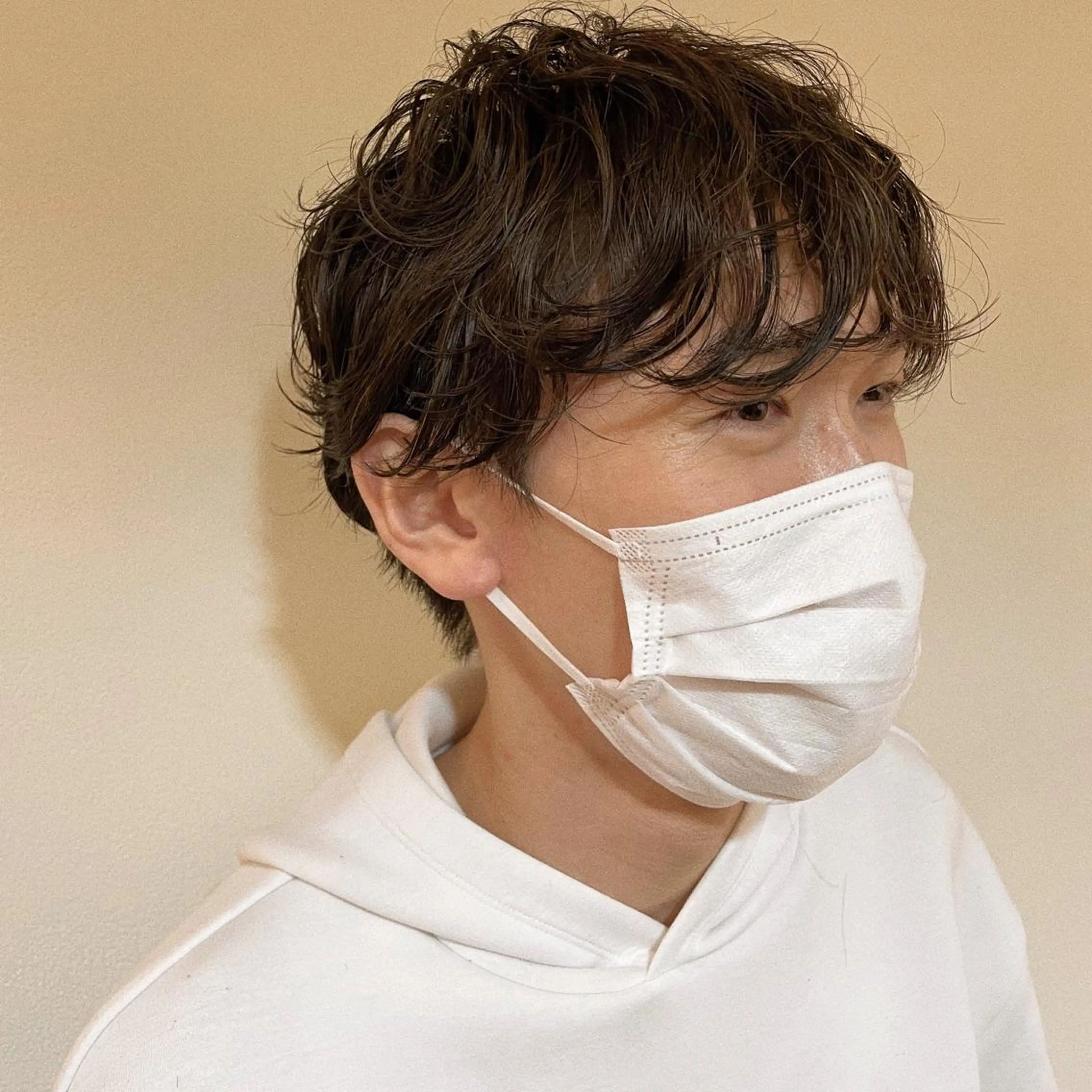 パーマ メンズ 高橋 涼香のヘアスタイル