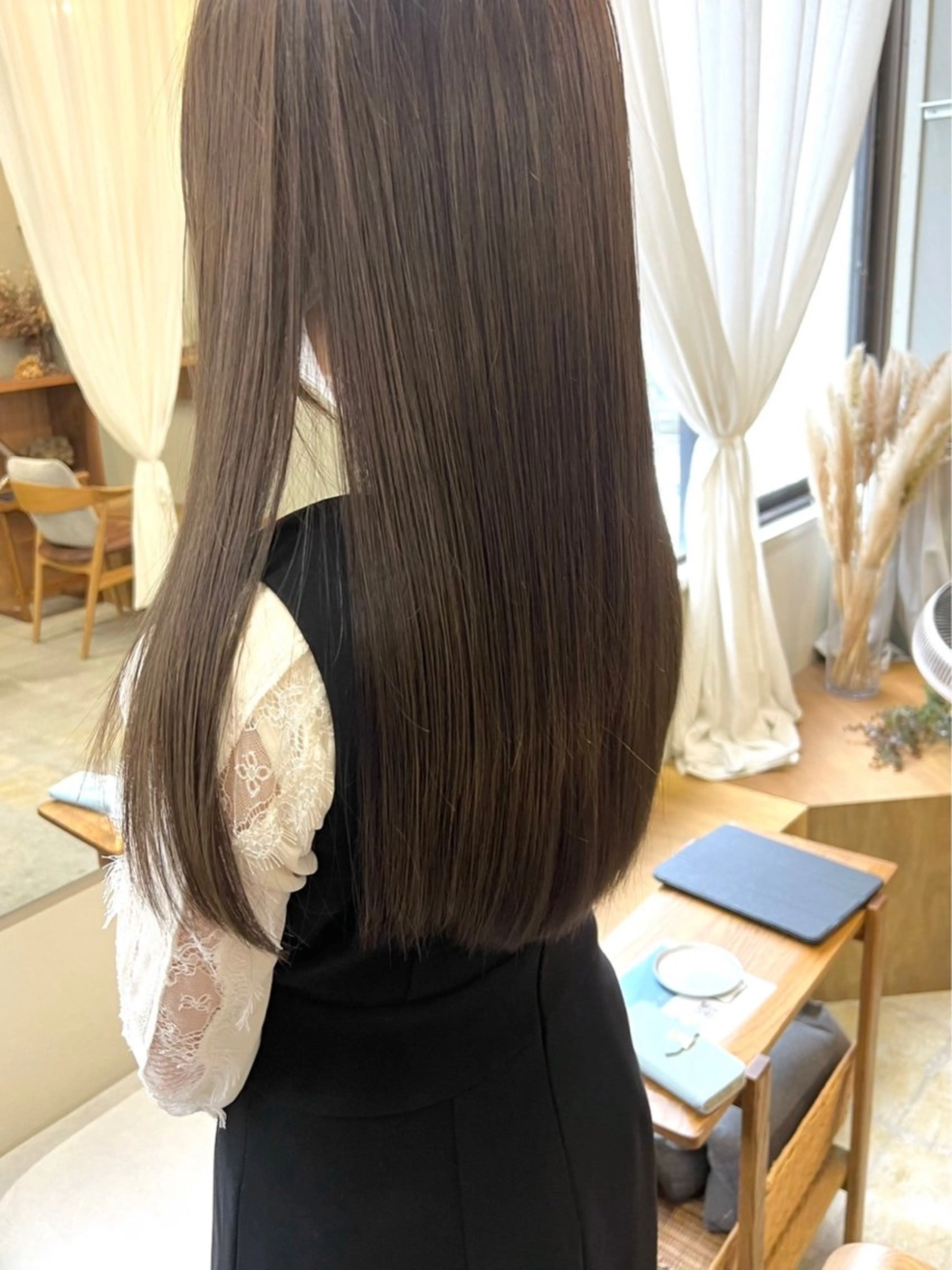 【髪質改善×縮毛矯正】酸性ストレート（ブリーチ毛可）の写真